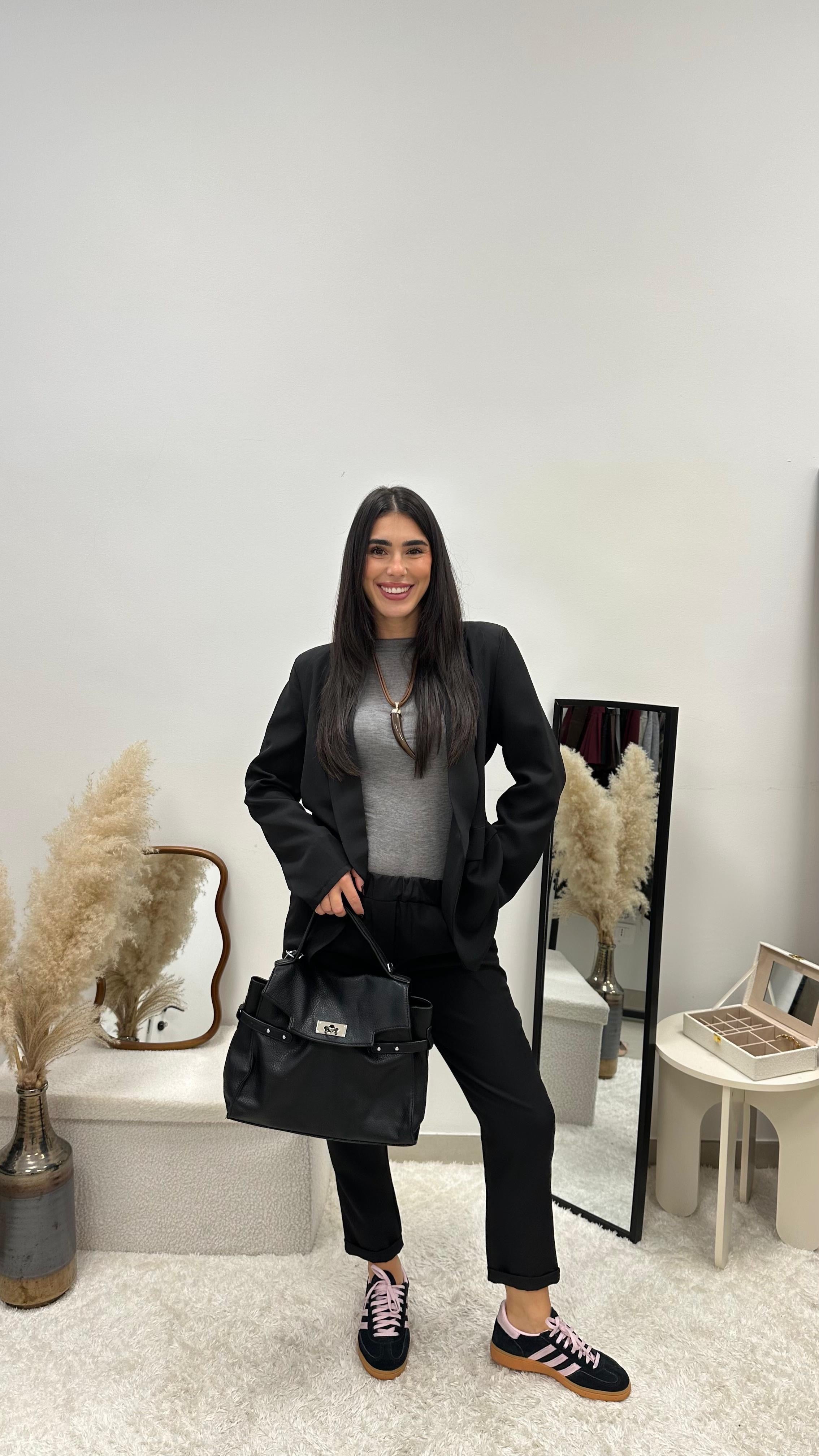 Tailleur Essential Nero