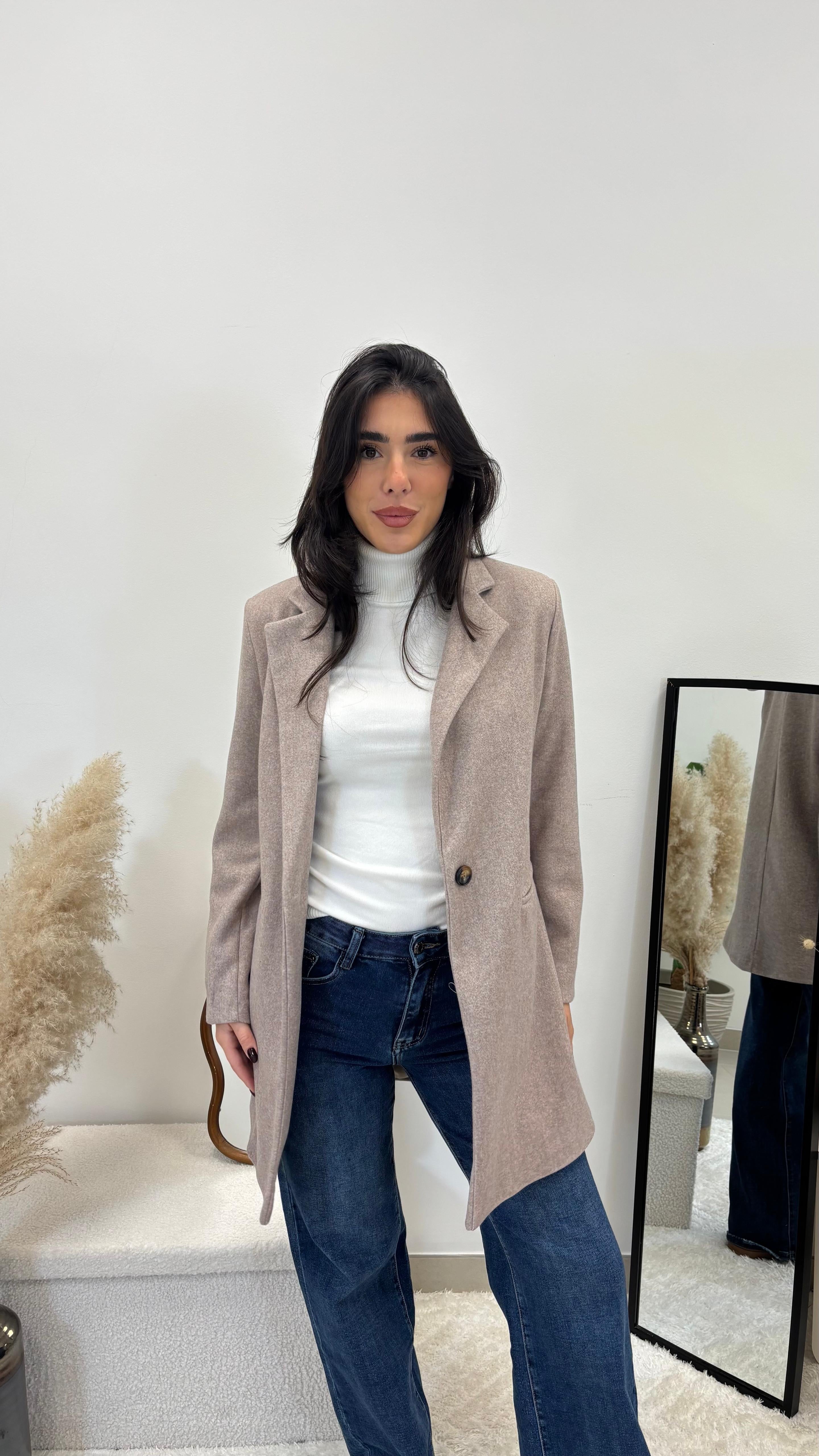 Coat Regular Fit Tortora