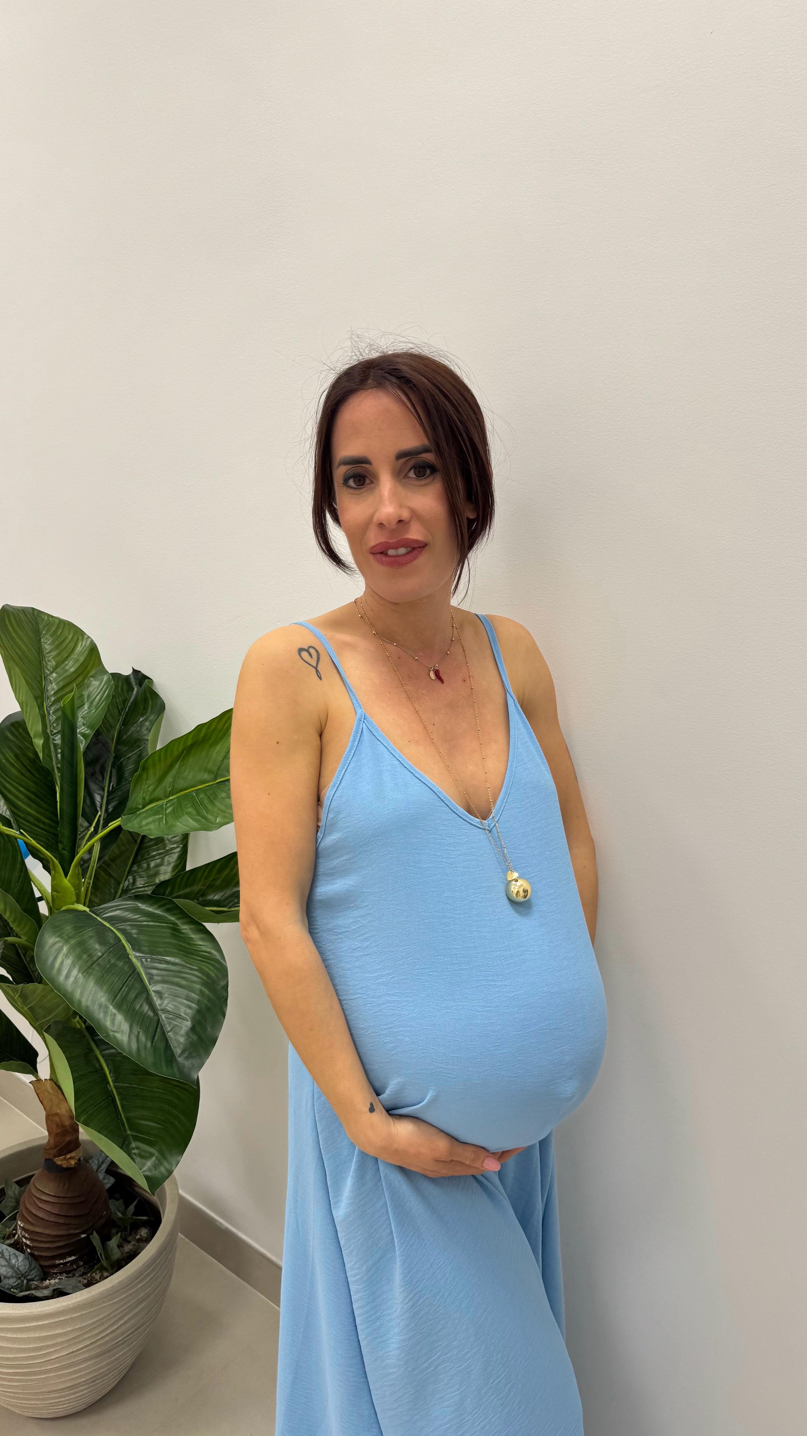 Abito Livia Celeste