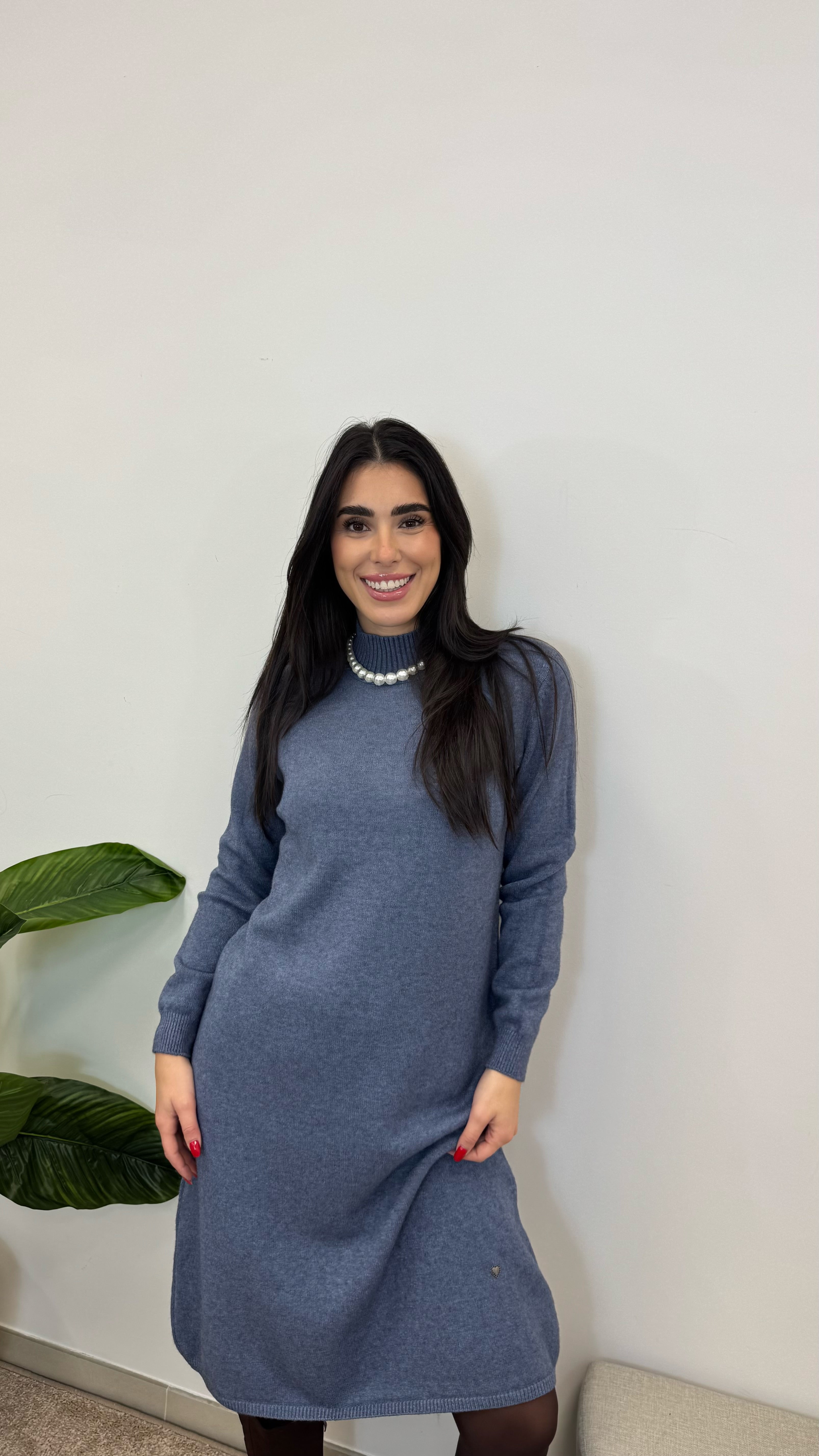 Abito Soft Touch Ceruleo