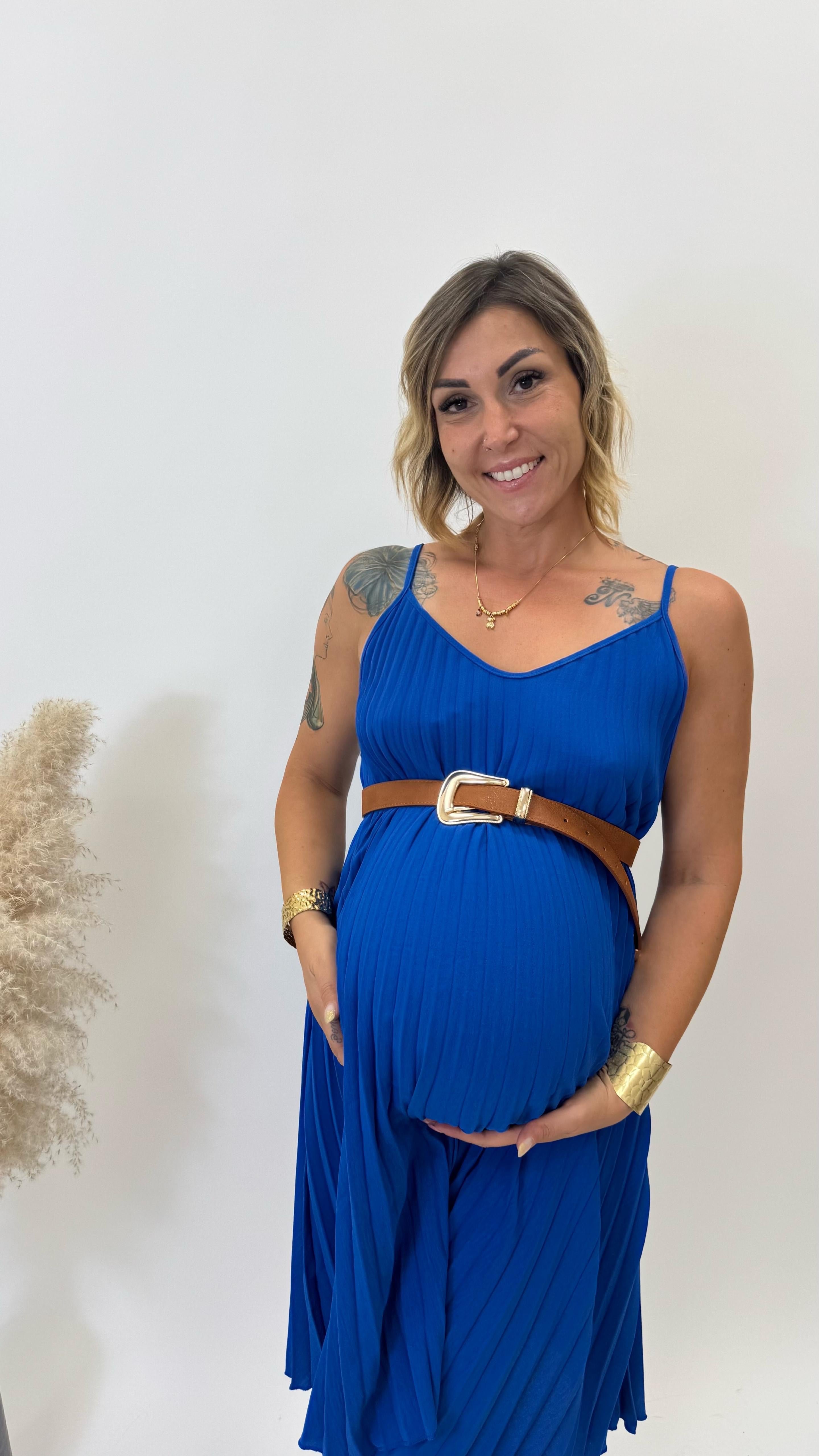 Abito Chiara Blu Royal