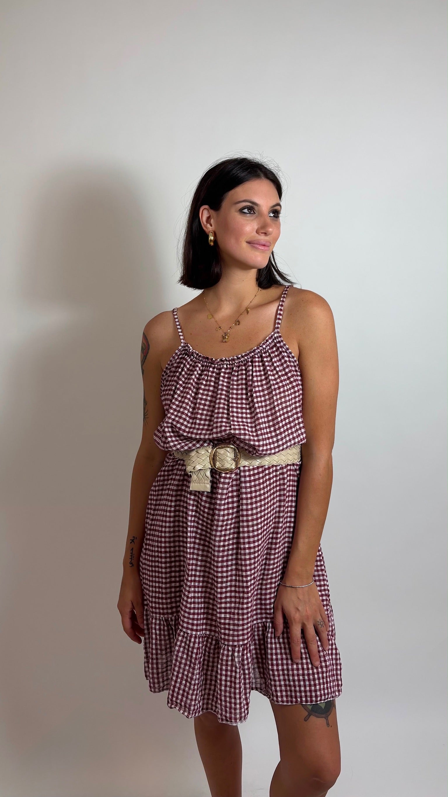 Happy Dress Vichy Choco