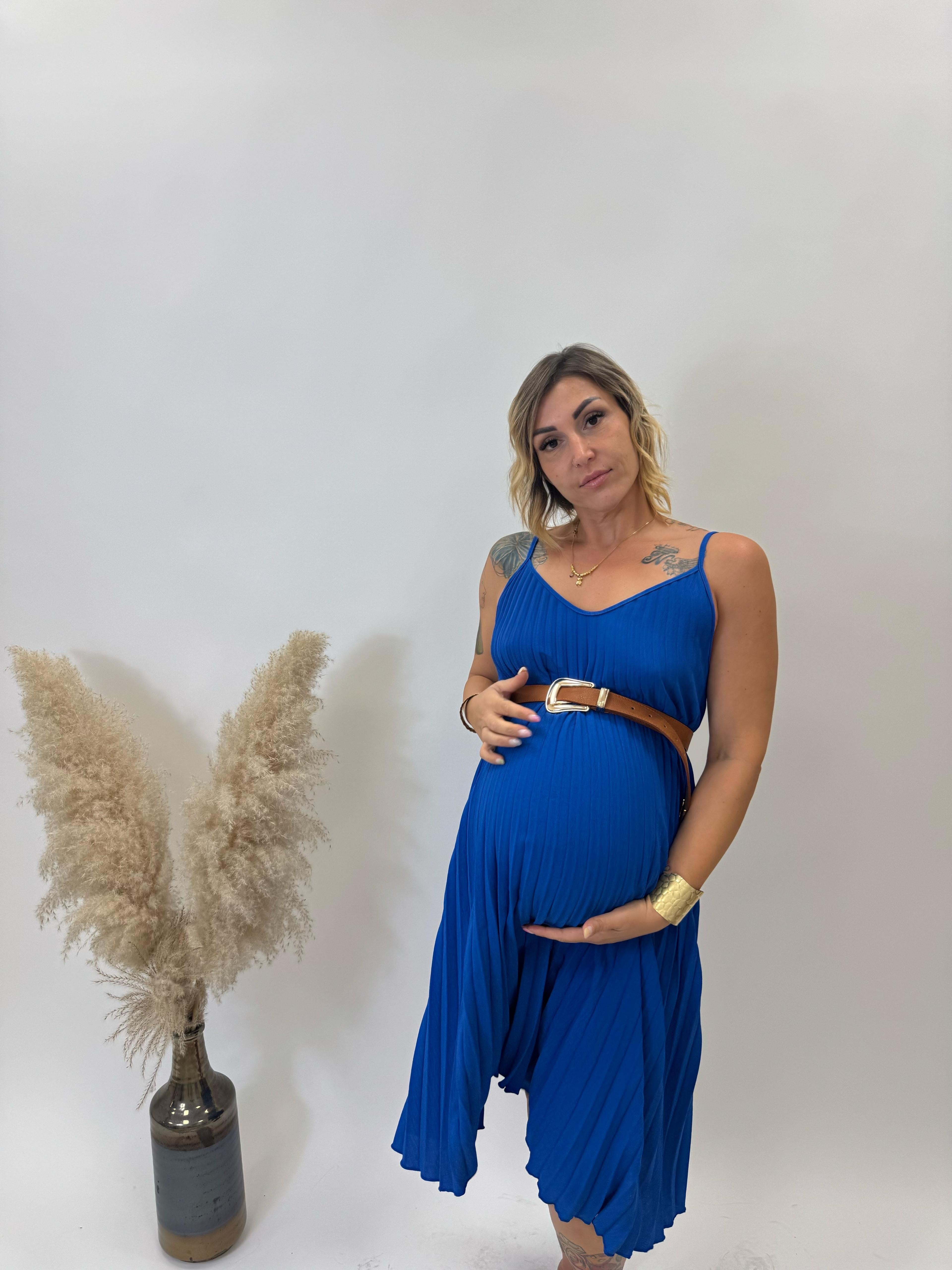 Abito Chiara Blu Royal