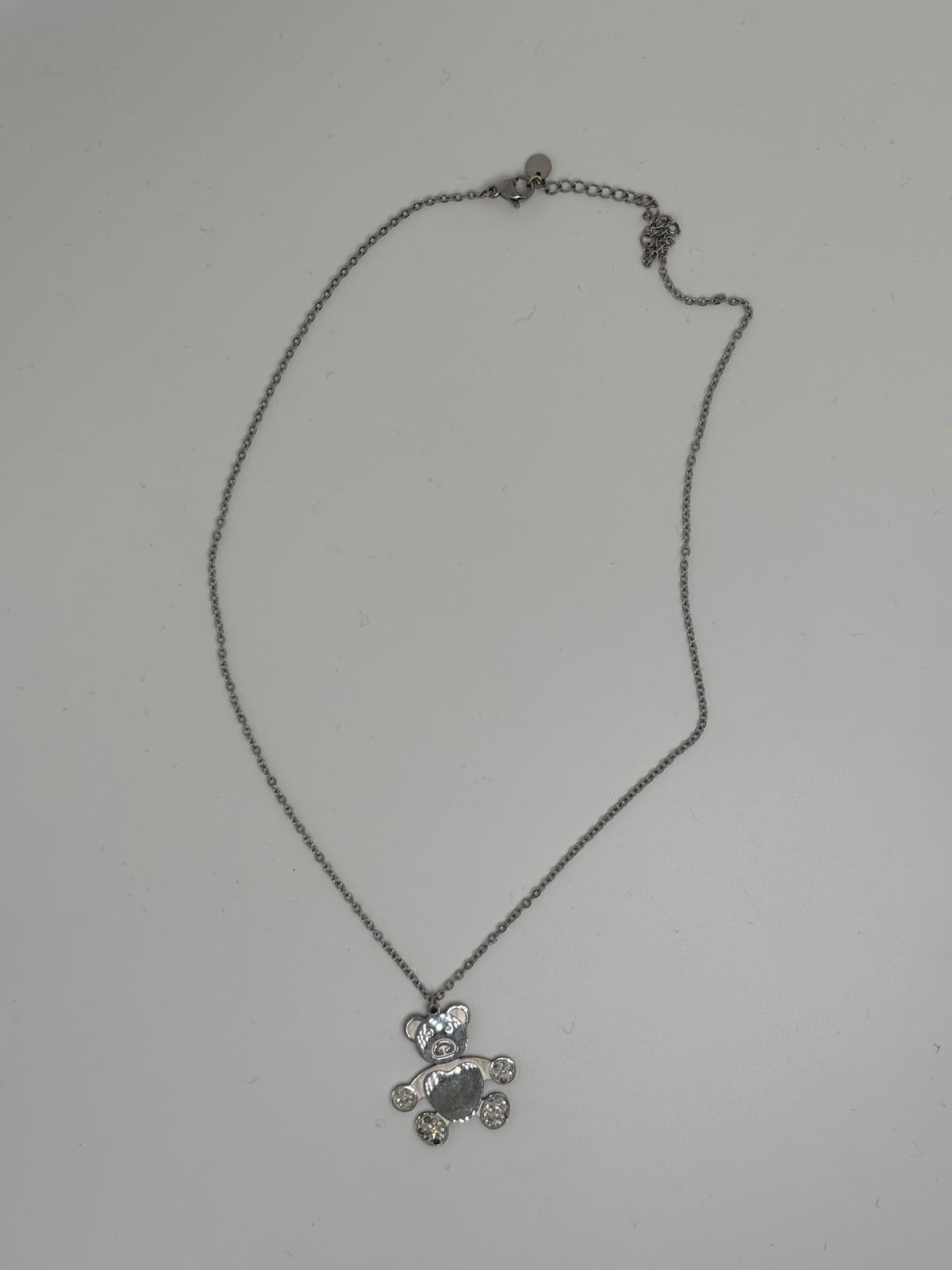 Collana Teddy Silver