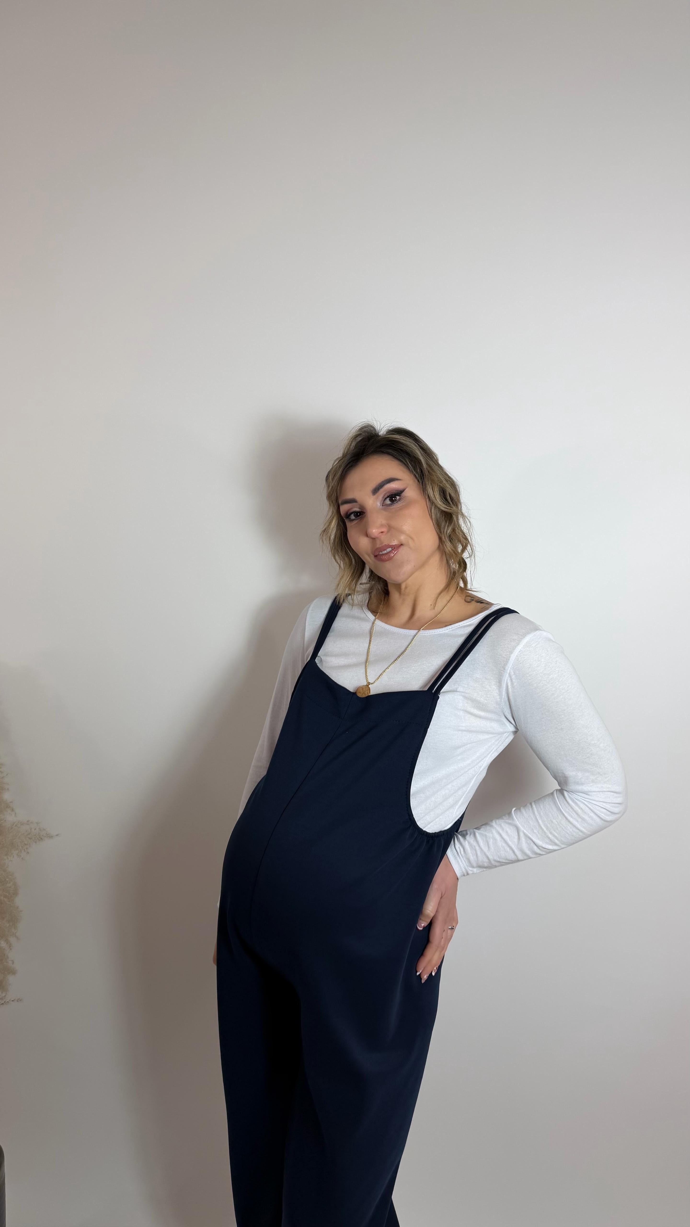 Salopette Comfy-Urban Blu Notte