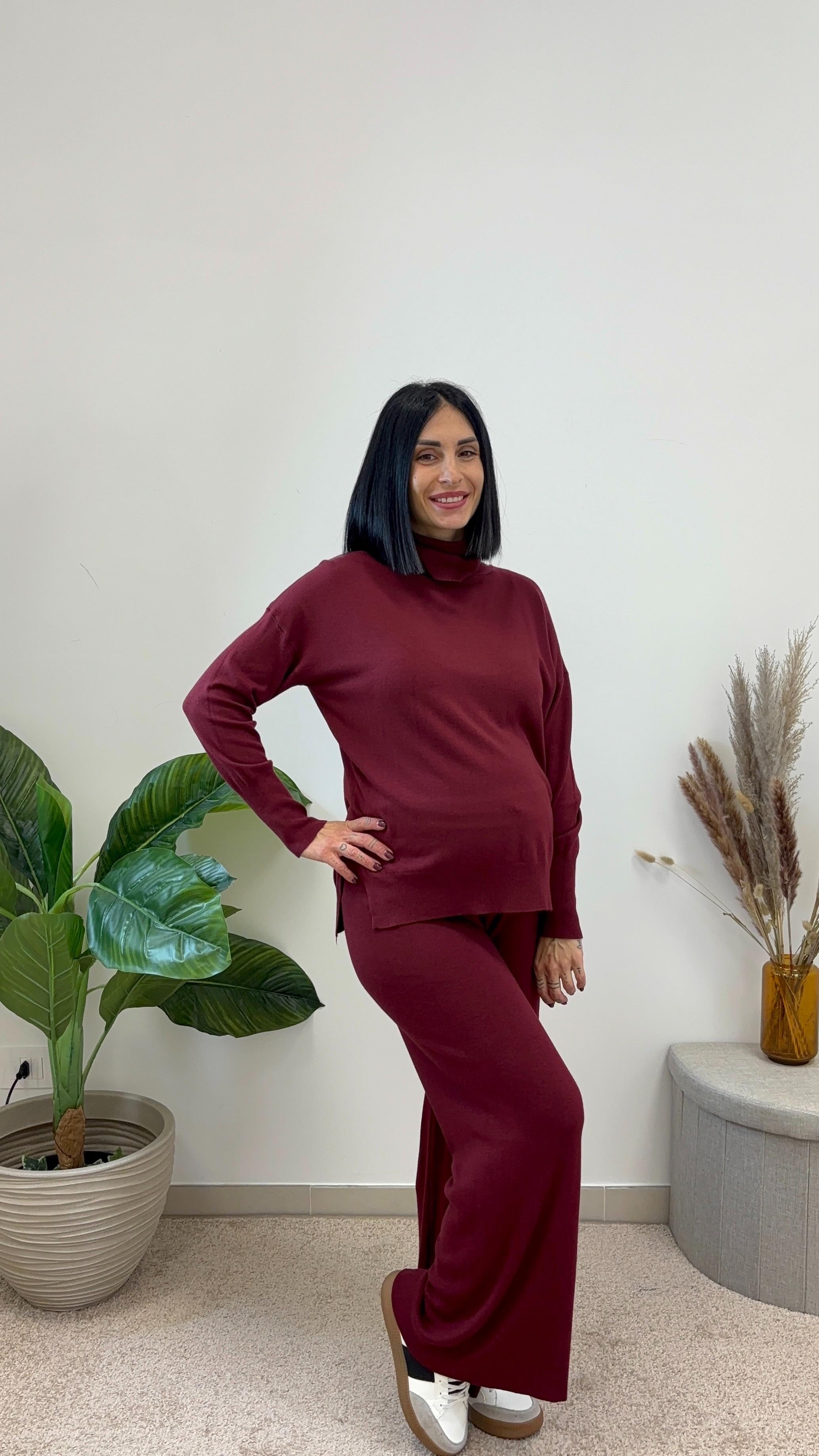 Set Evergreen Burgundy