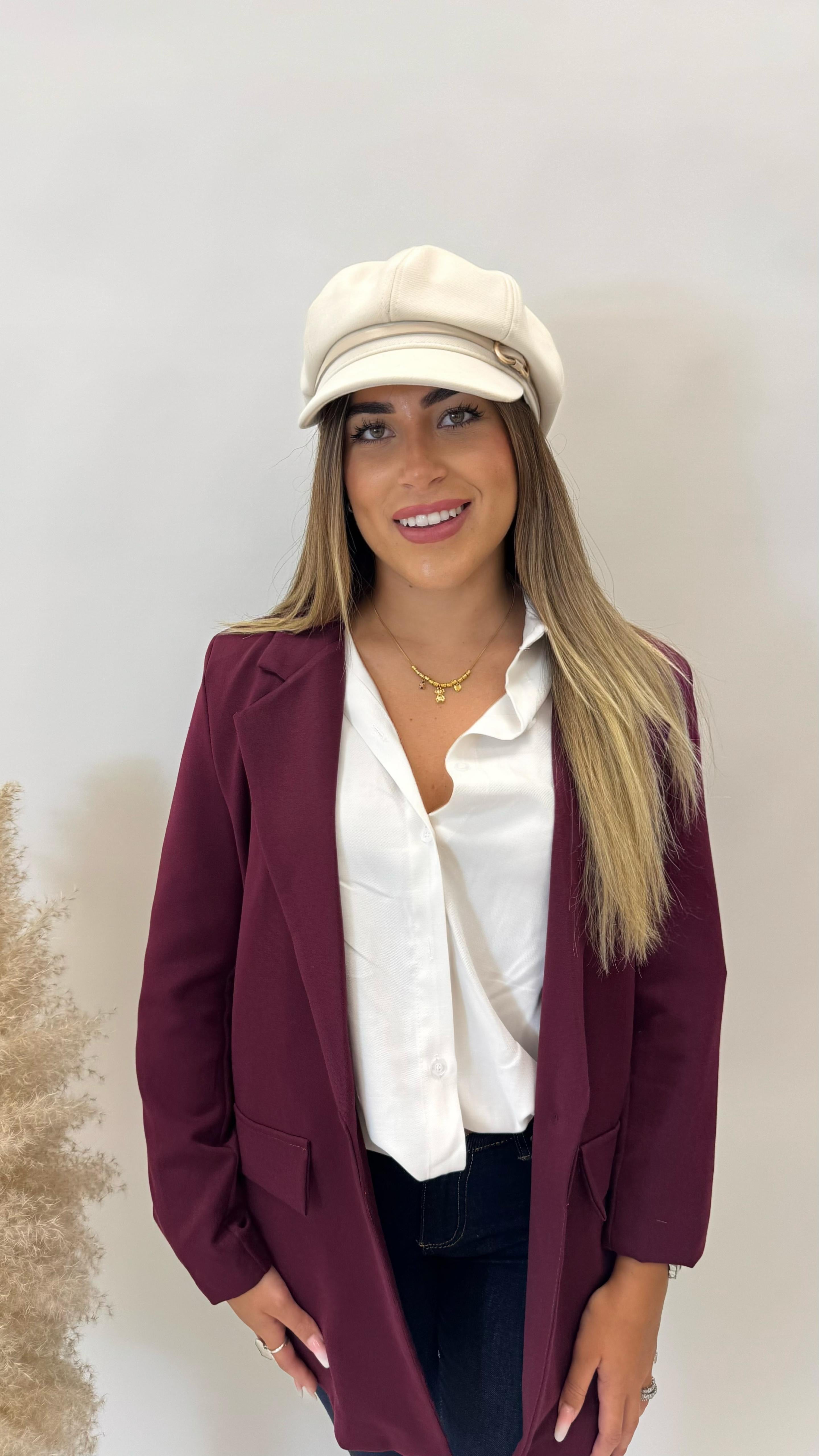 Giacca Oversize Rosso India