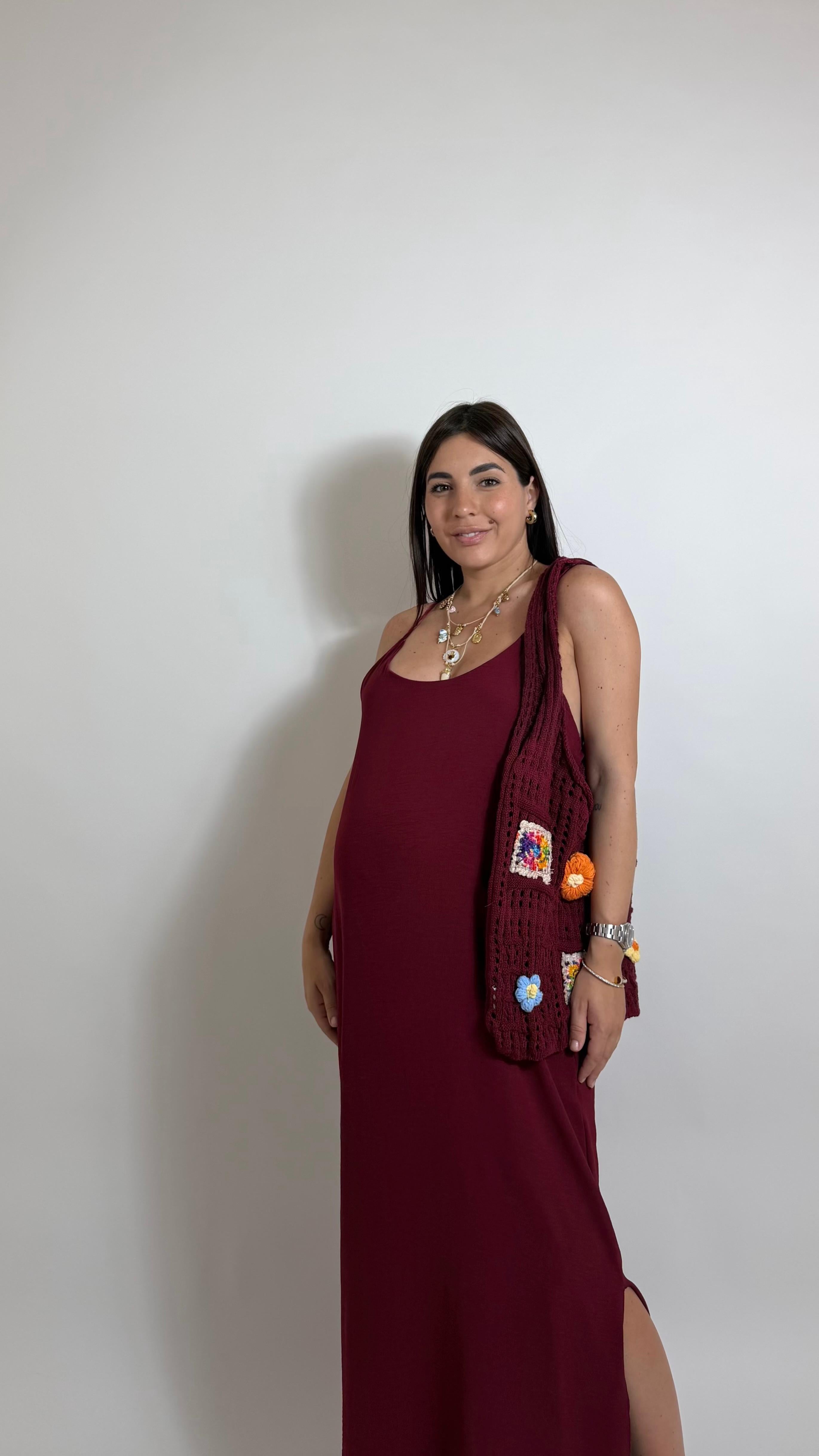 Abito Feeling Burgundy