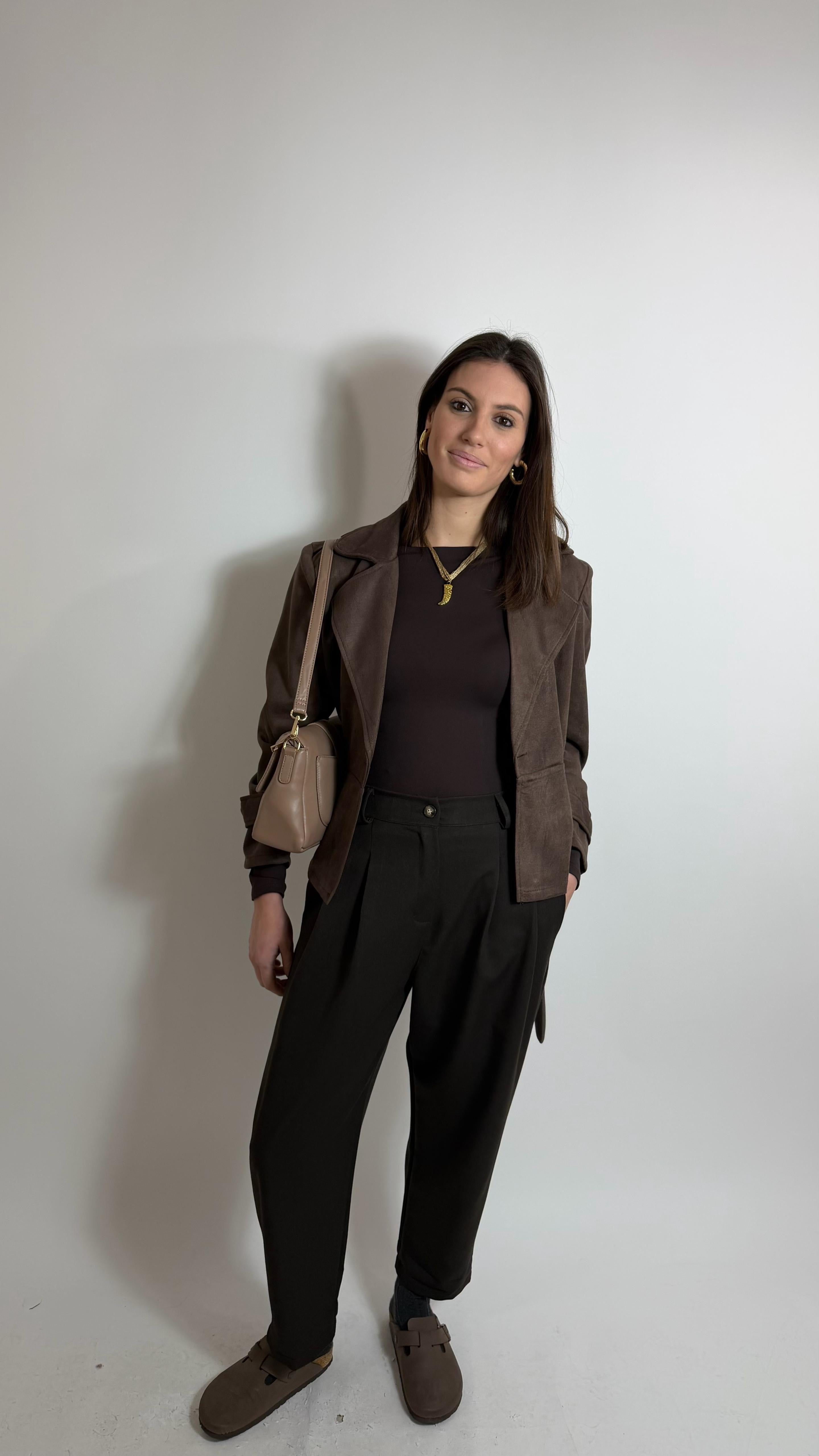 Pantalone Relax Choco