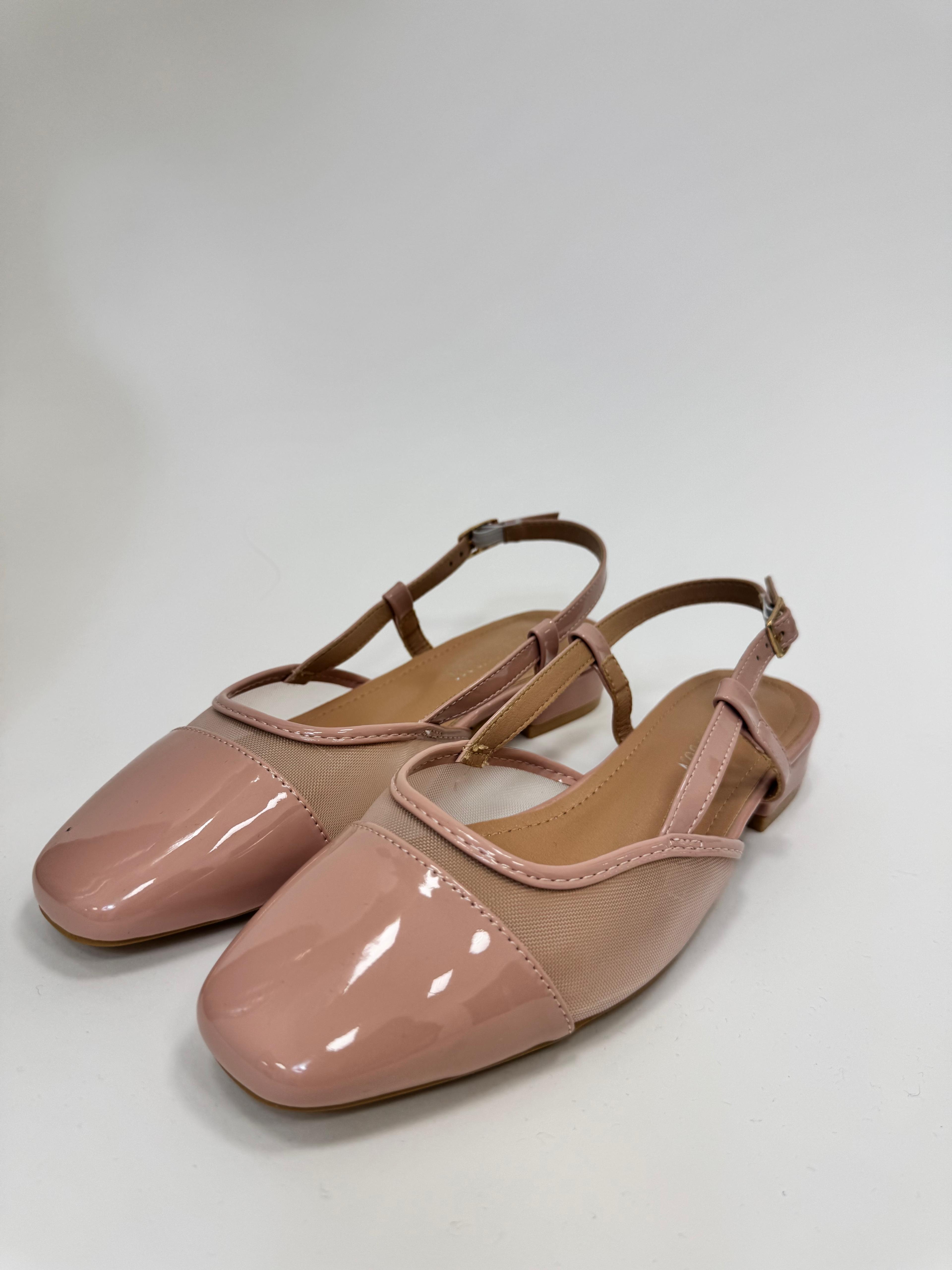 Slingback Inspo C. Vernice Rosa