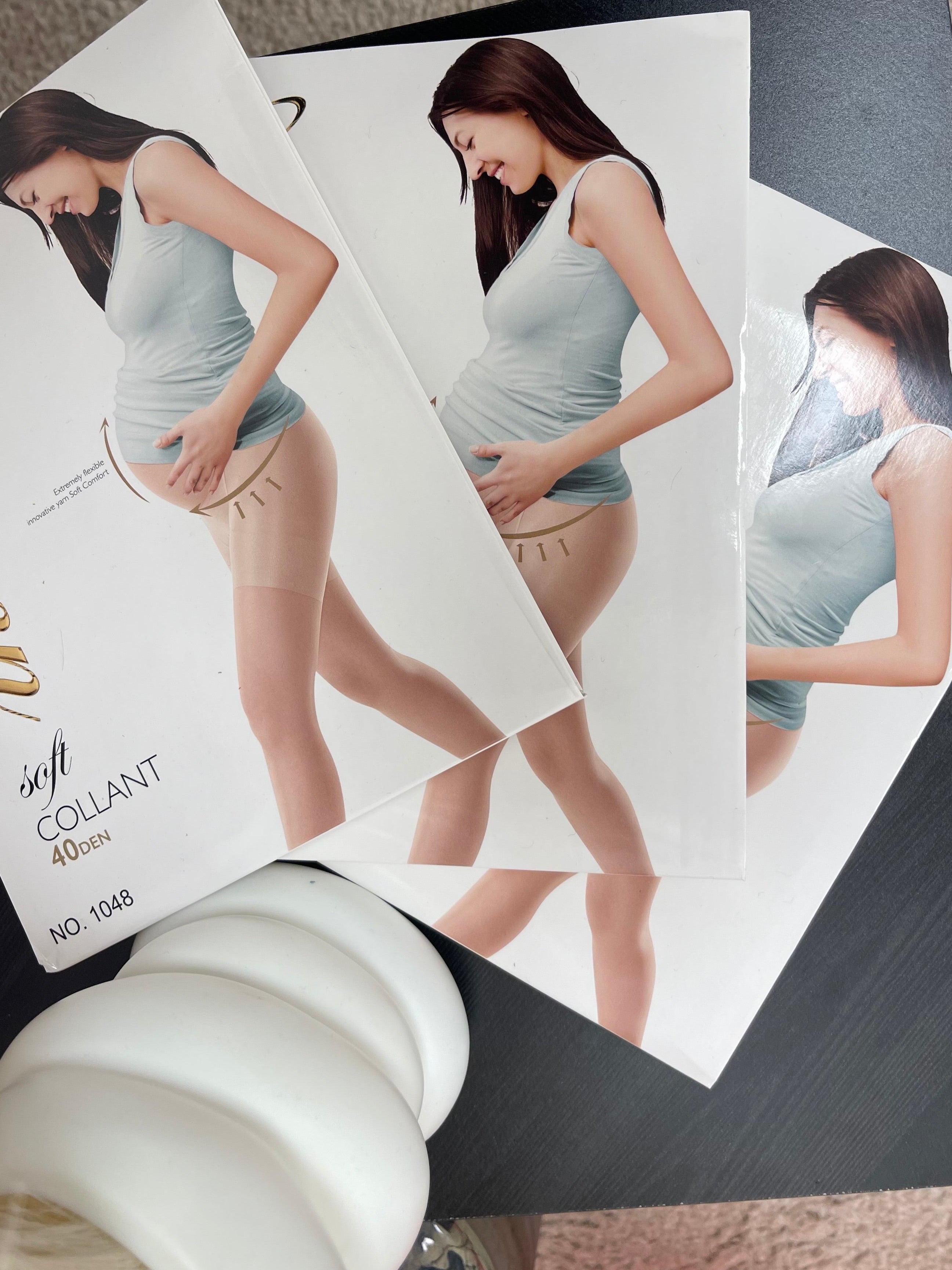 Collant 40 Den “MomToBeApproved” Nude