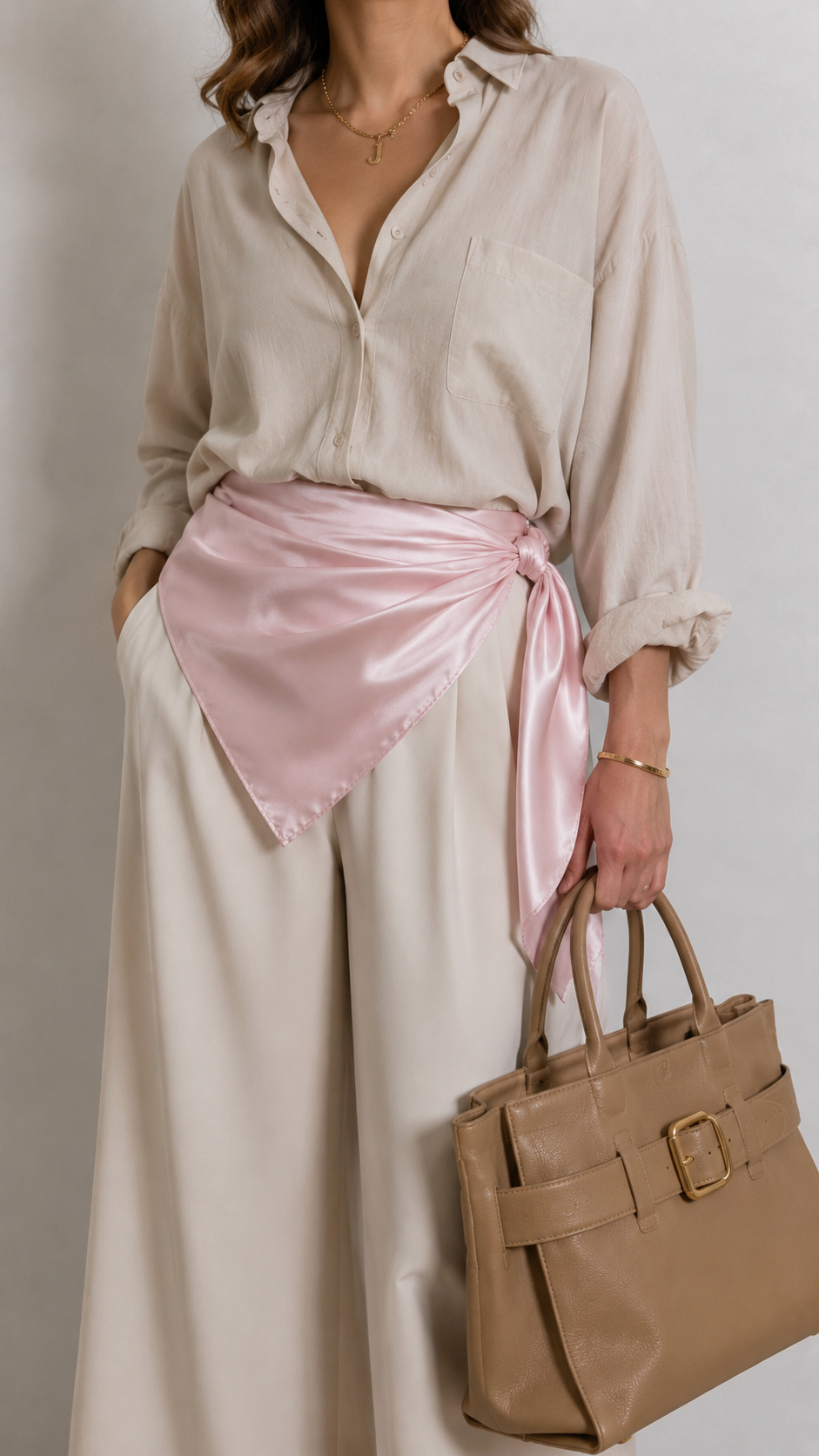 Foulard Basic Rosa