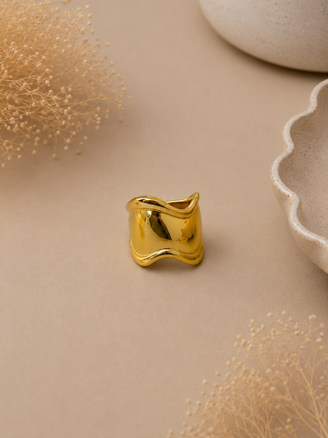 Anello Onda Gold