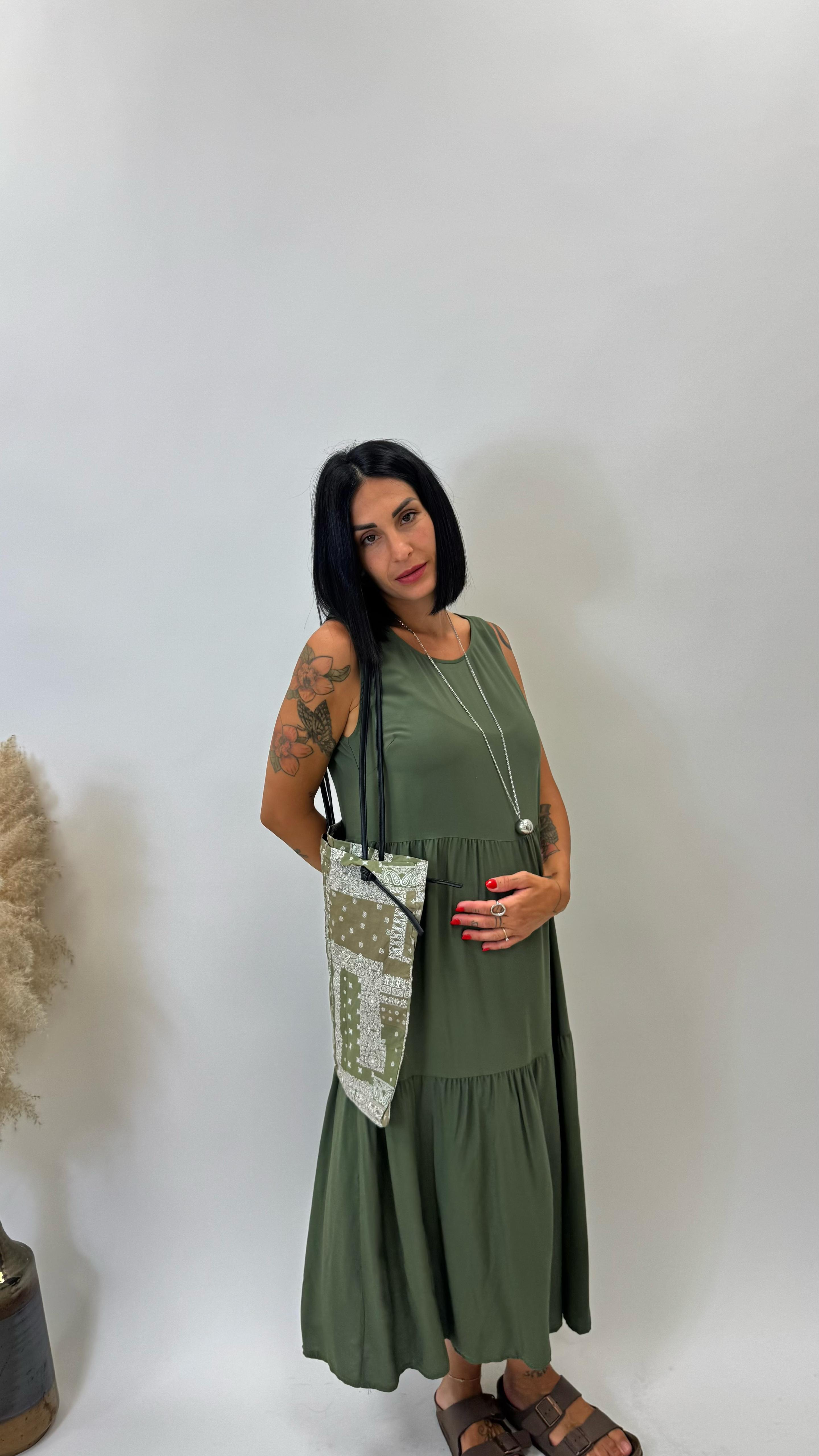 Evergreen Dress Olive