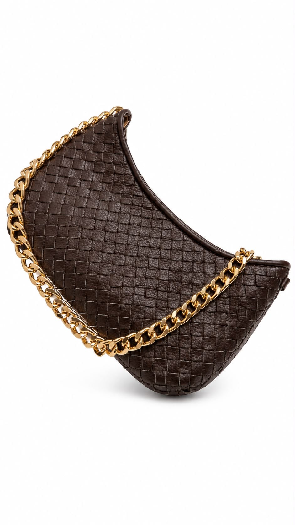Borsa Woven Chain Testa di Moro