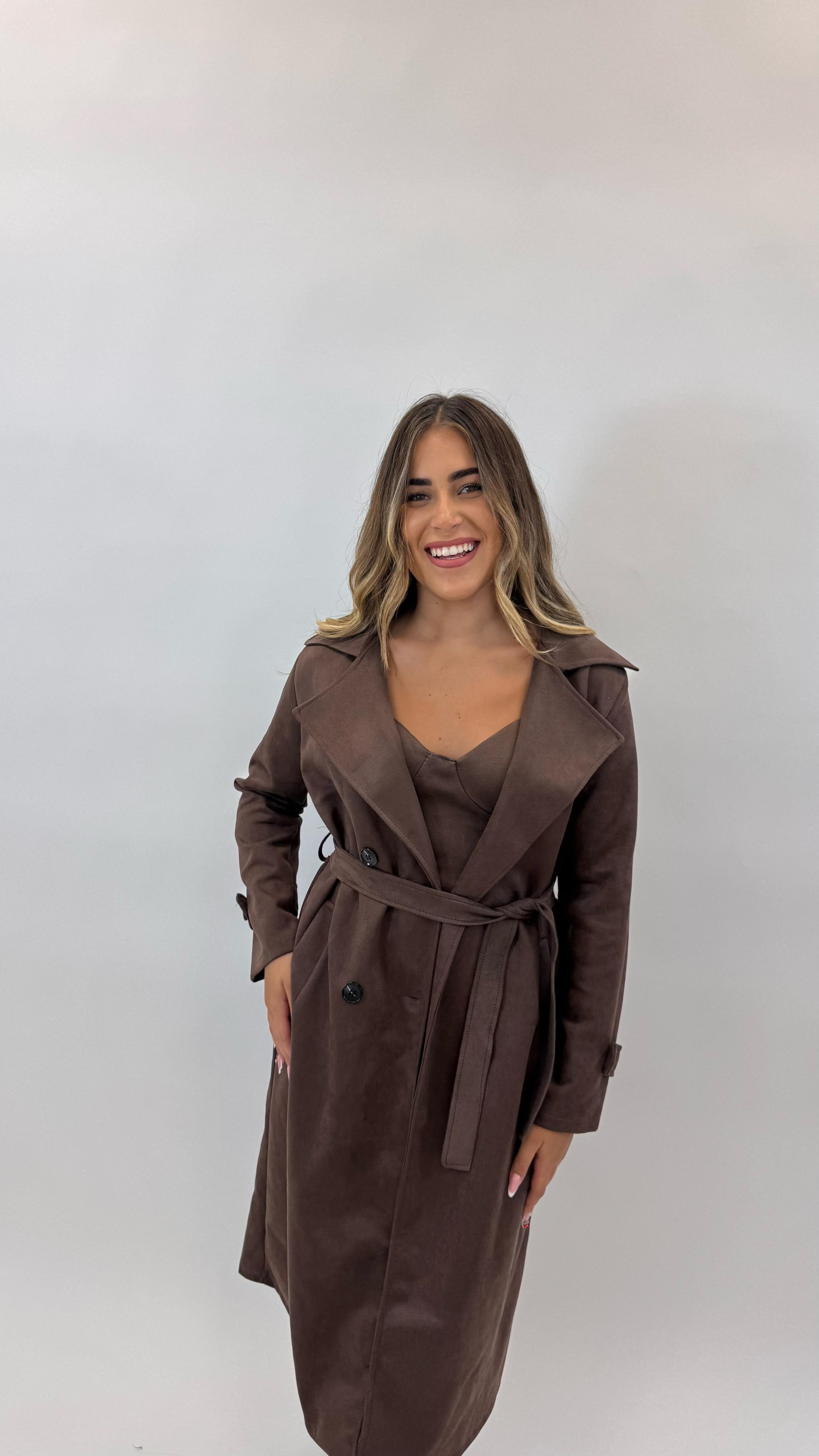 Trench Suede Cacao