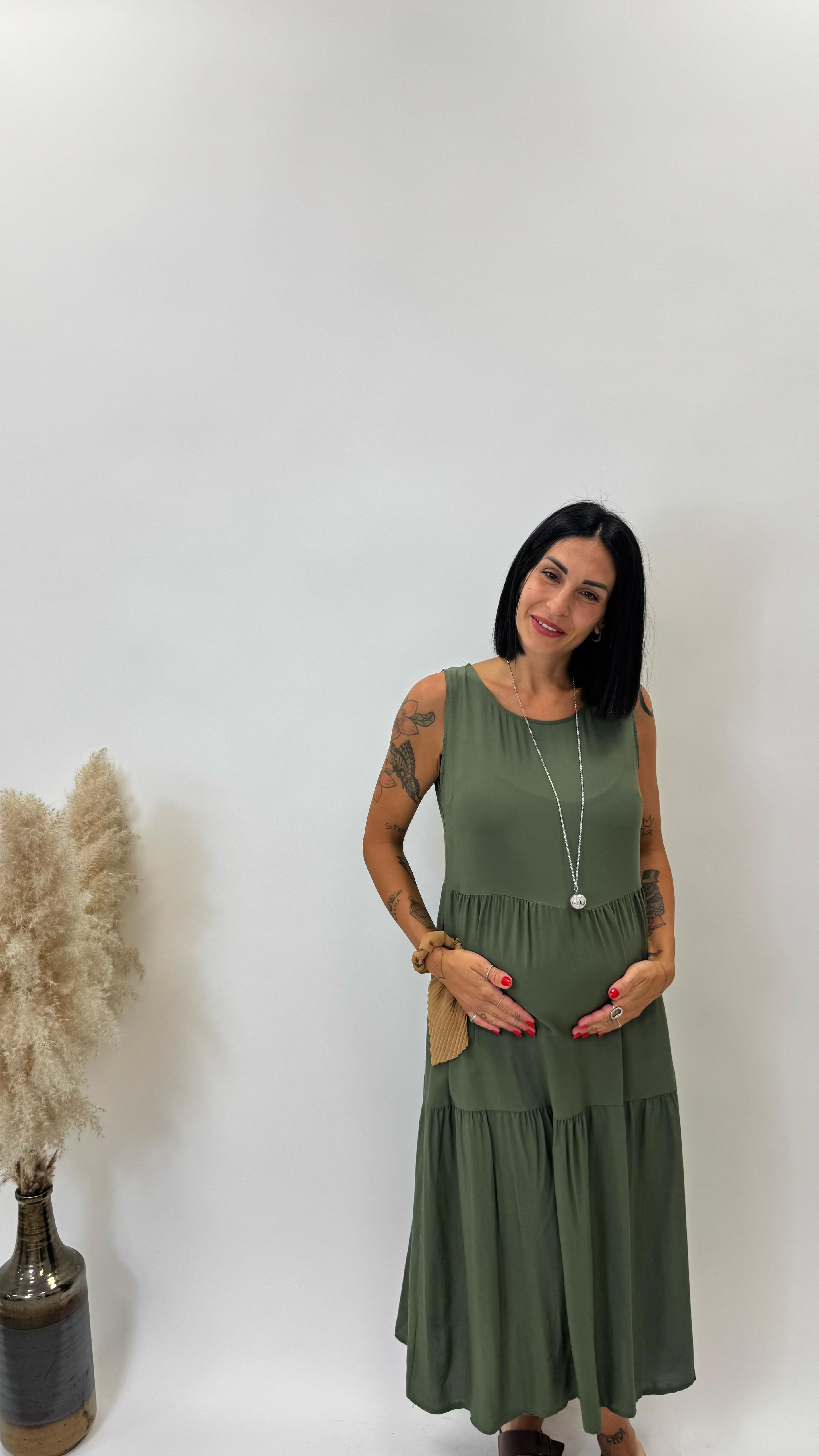 Evergreen Dress Olive