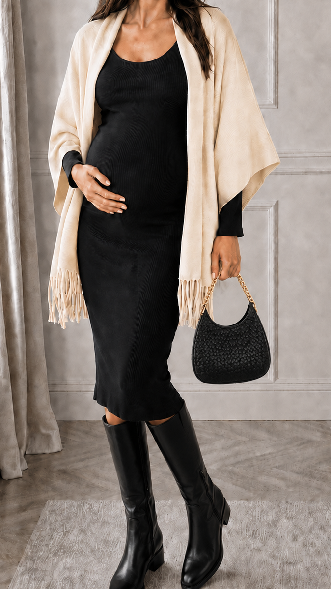 Borsa Woven Chain Nera