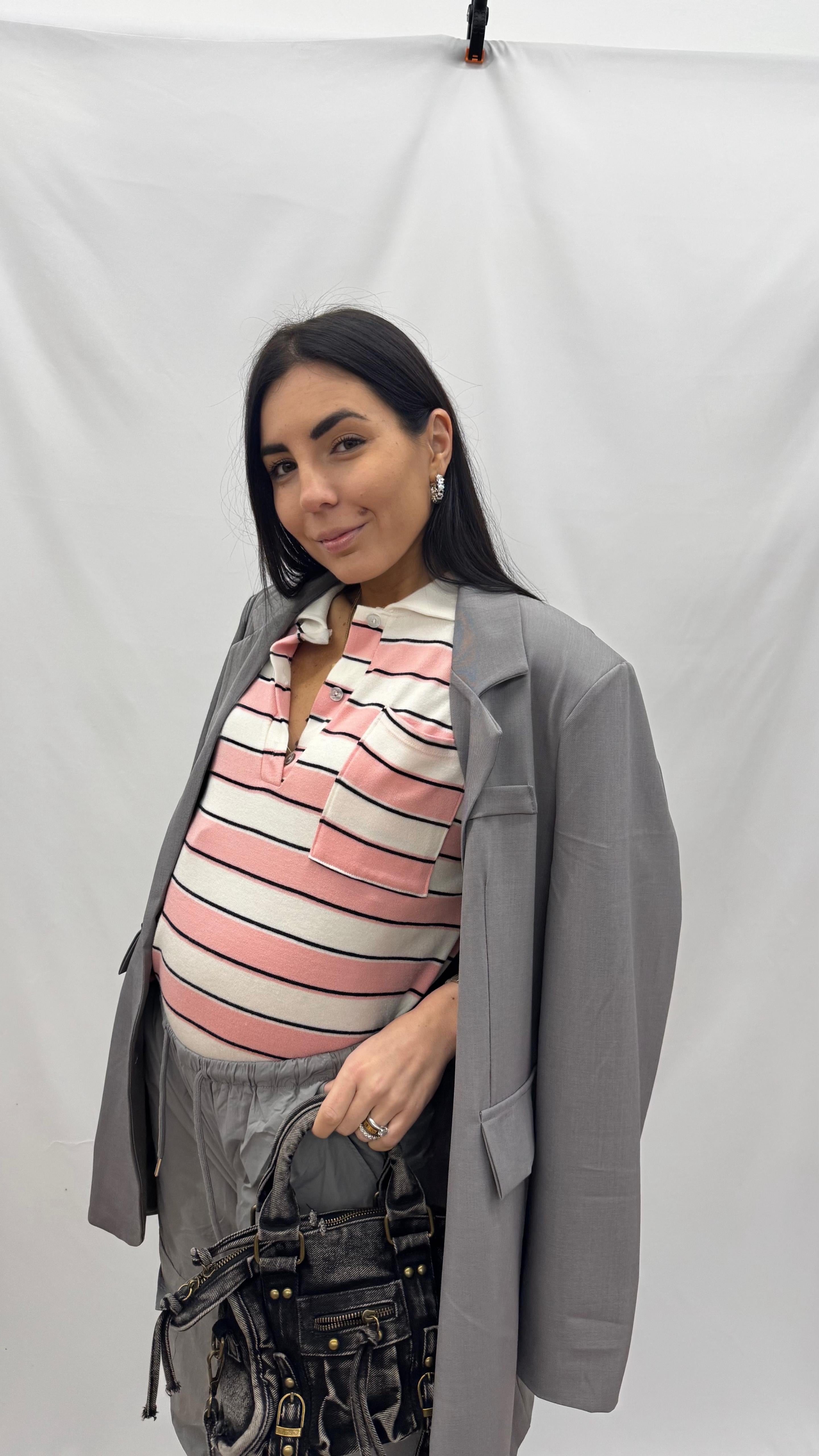 Pantalone Cargo Piombo