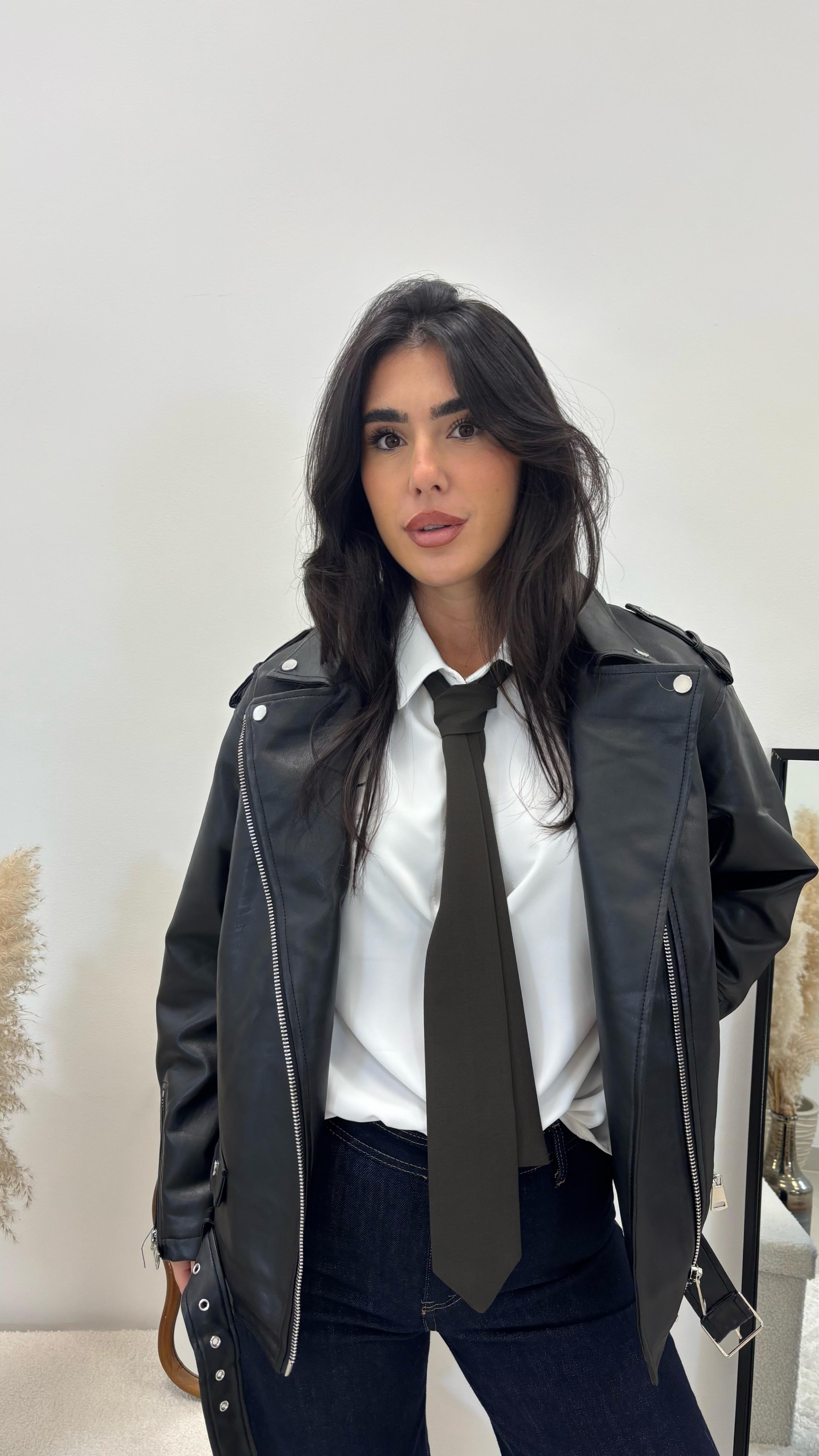 Chiodo Oversize Black