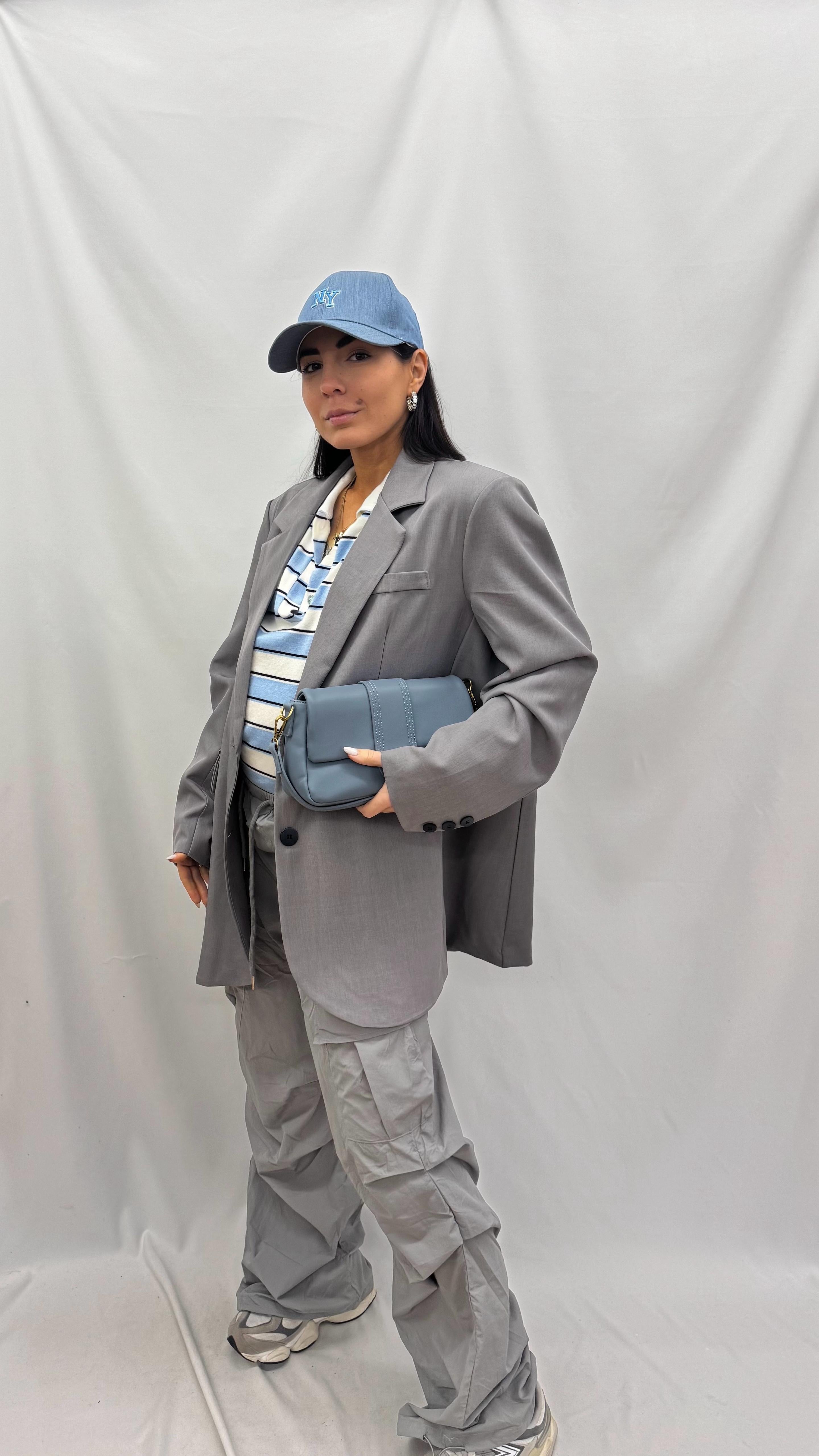 Pantalone Cargo Piombo