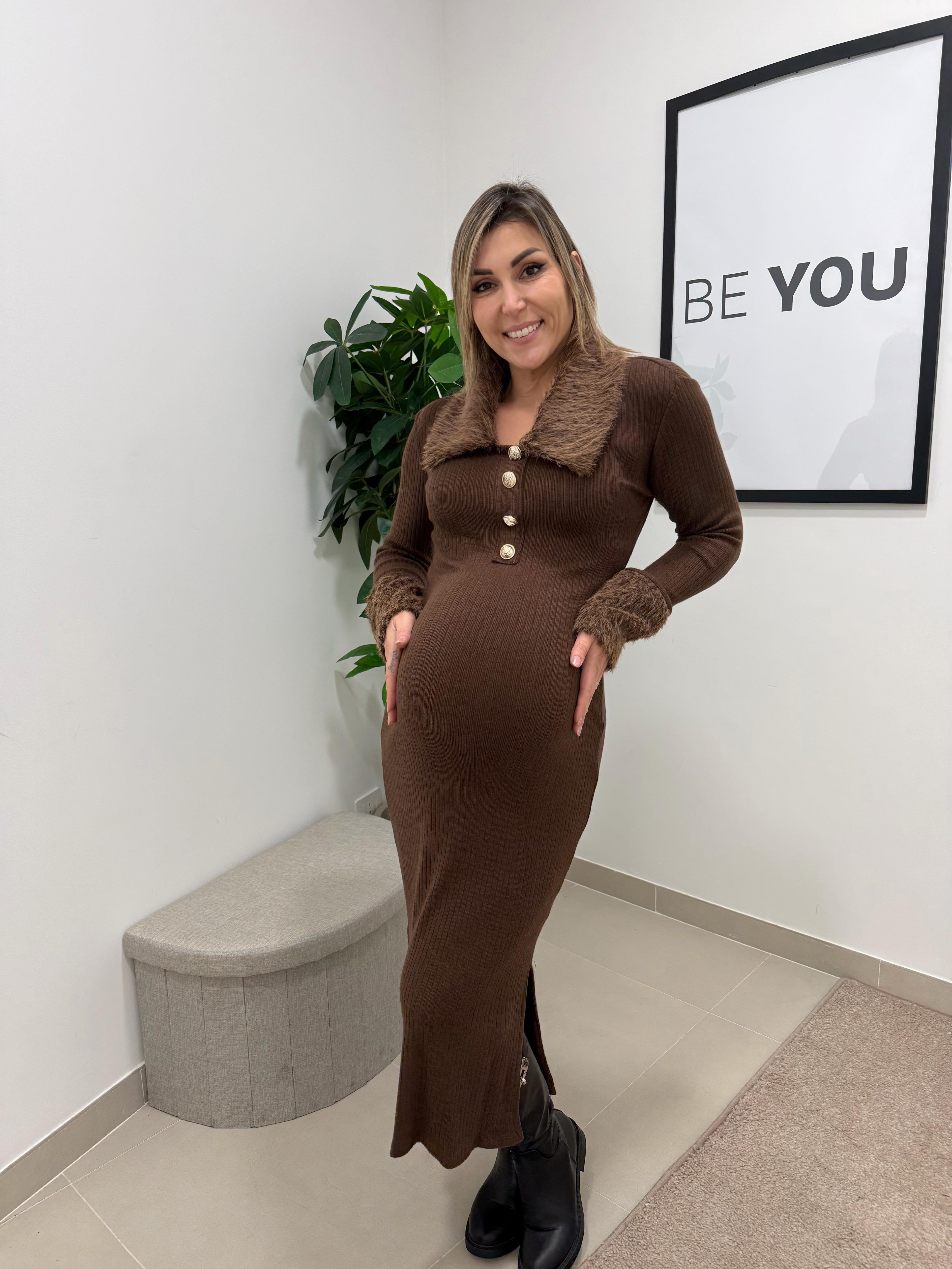 Abito Lady Glam Choco