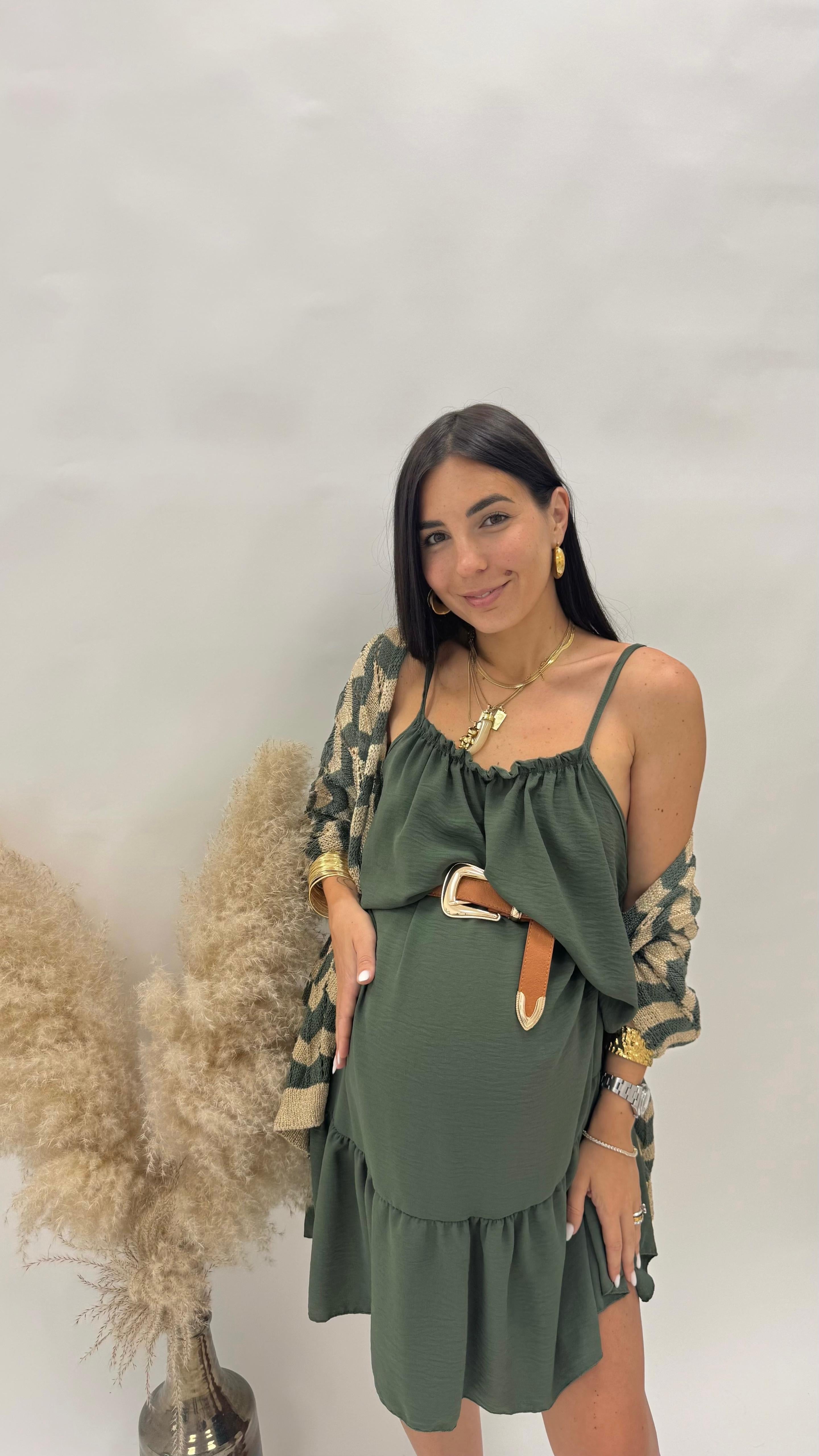 Cardigan Inspo M Verde Utility