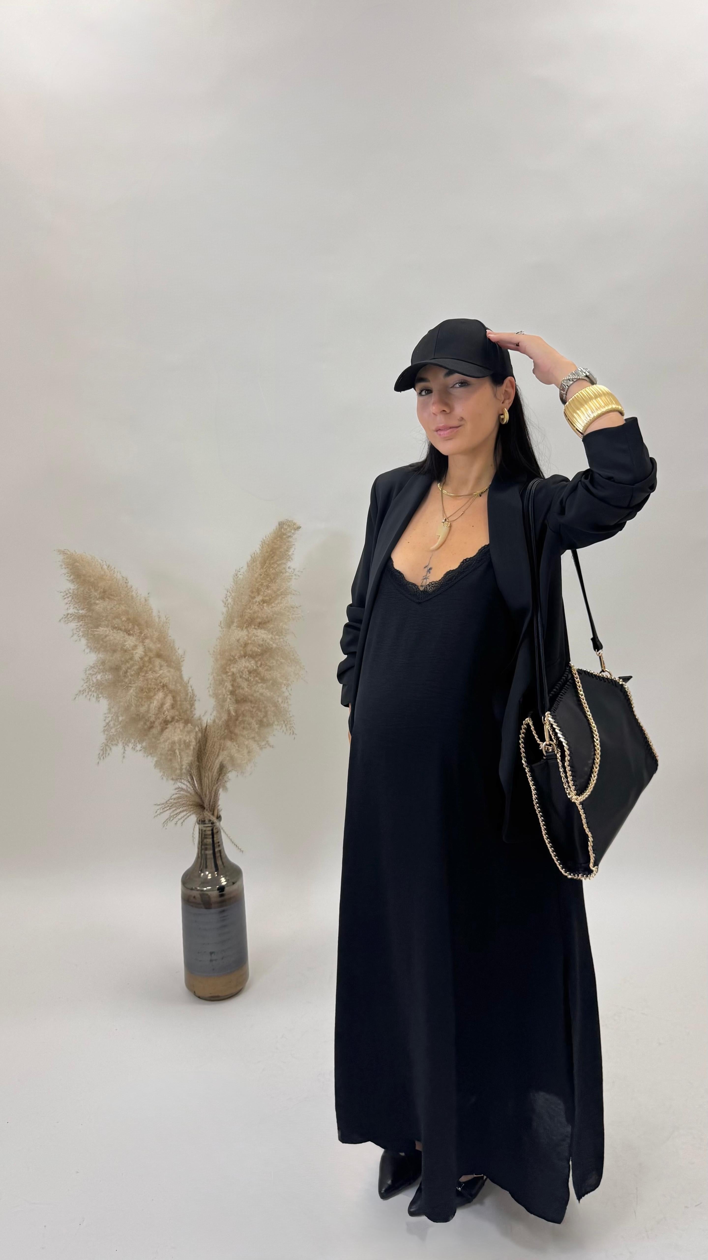 Slip Dress Nero