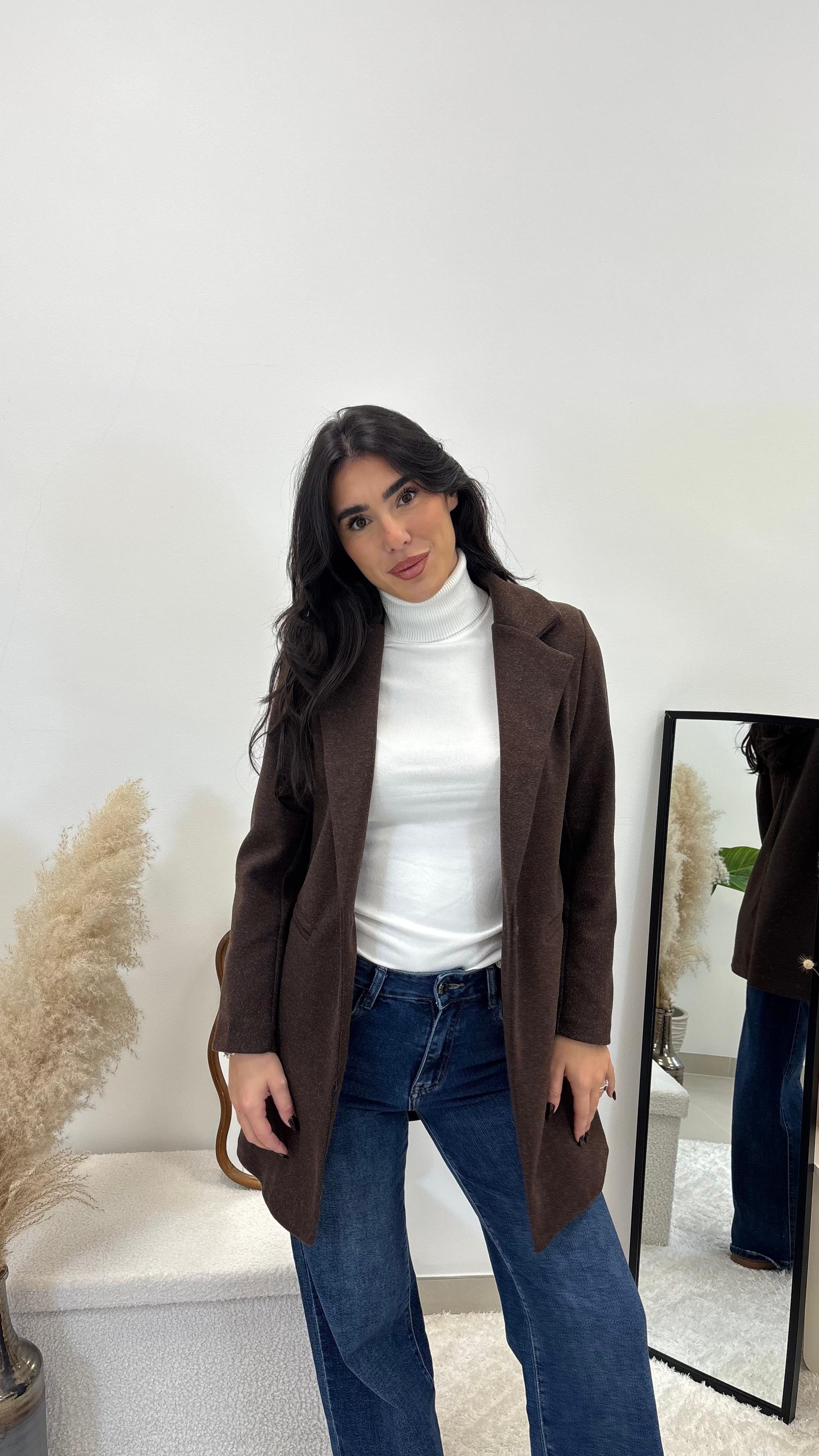 Coat Regular Fit Choco