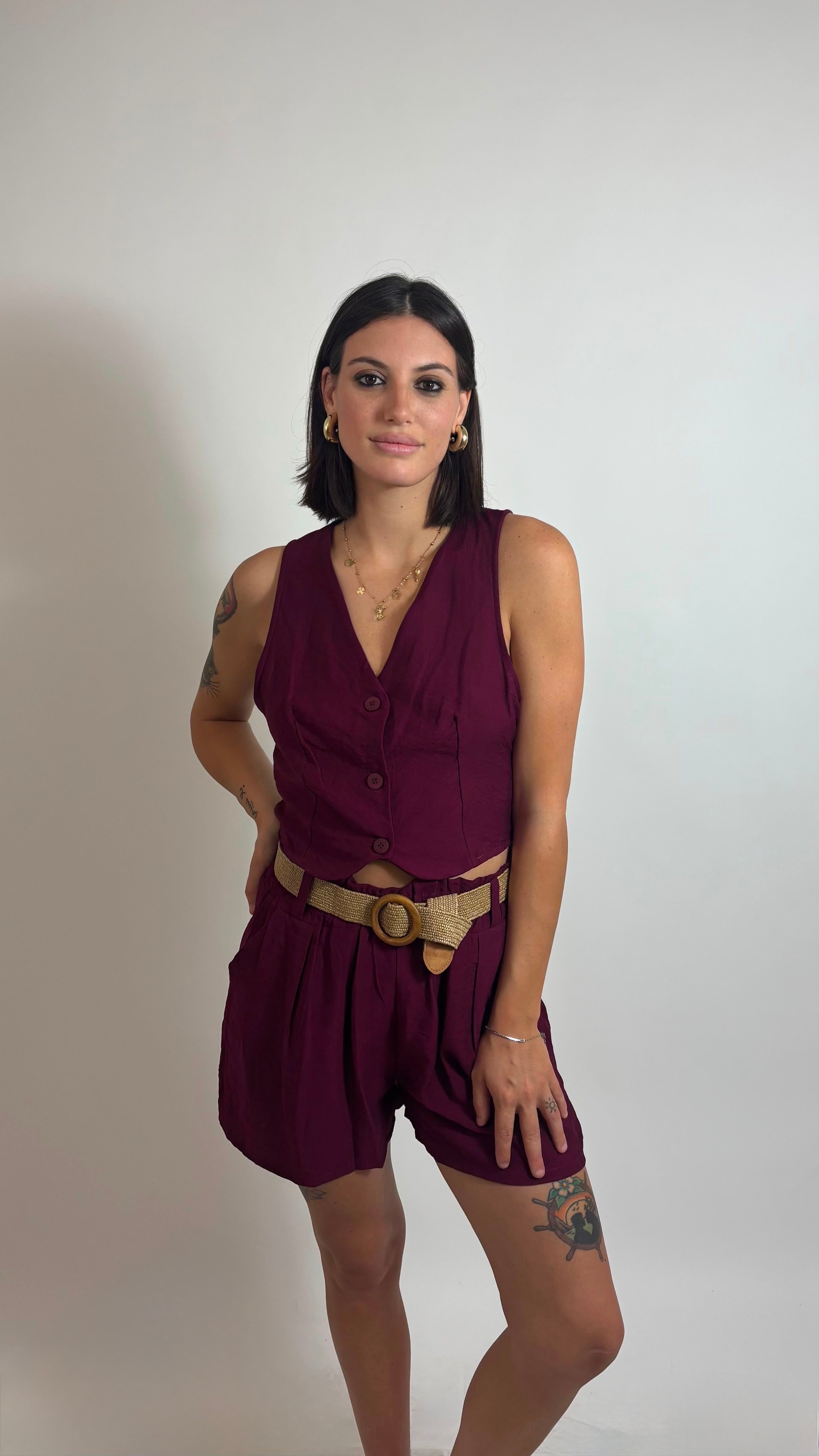 Set Gilet & Shorts Vinaccia