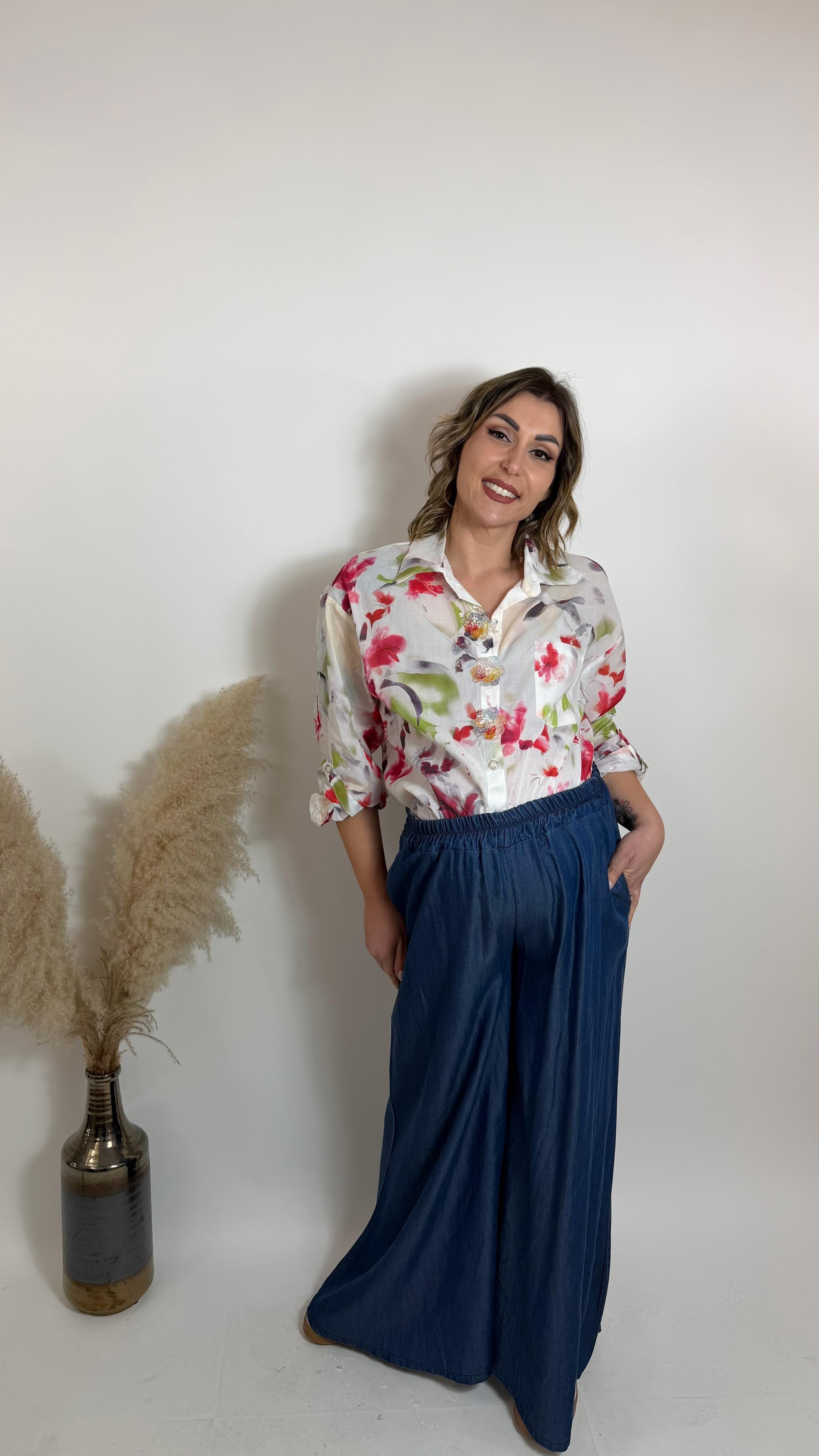 Pantalone Chambray