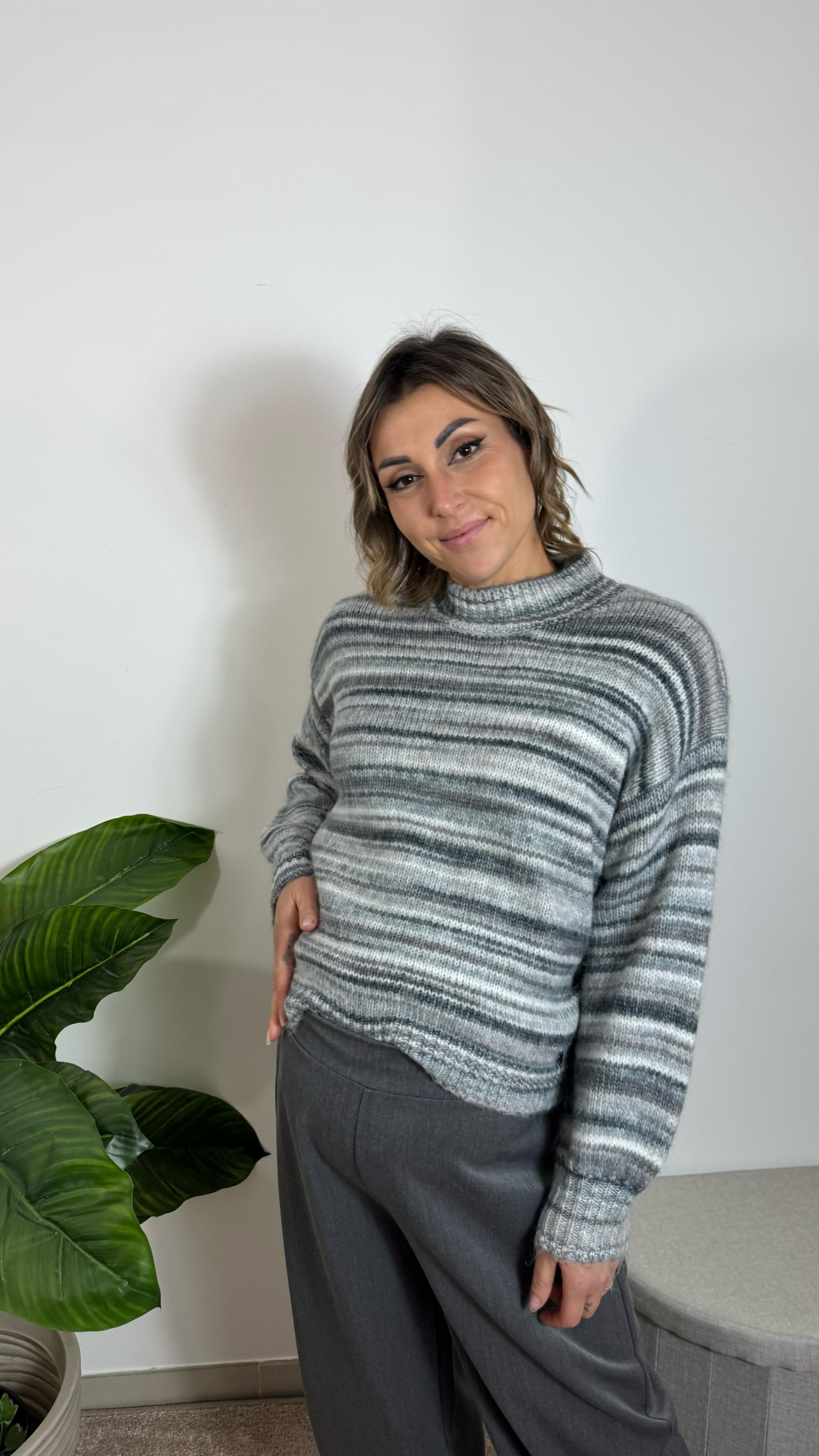 Pantalone Comfy Balloon Grigio Perla