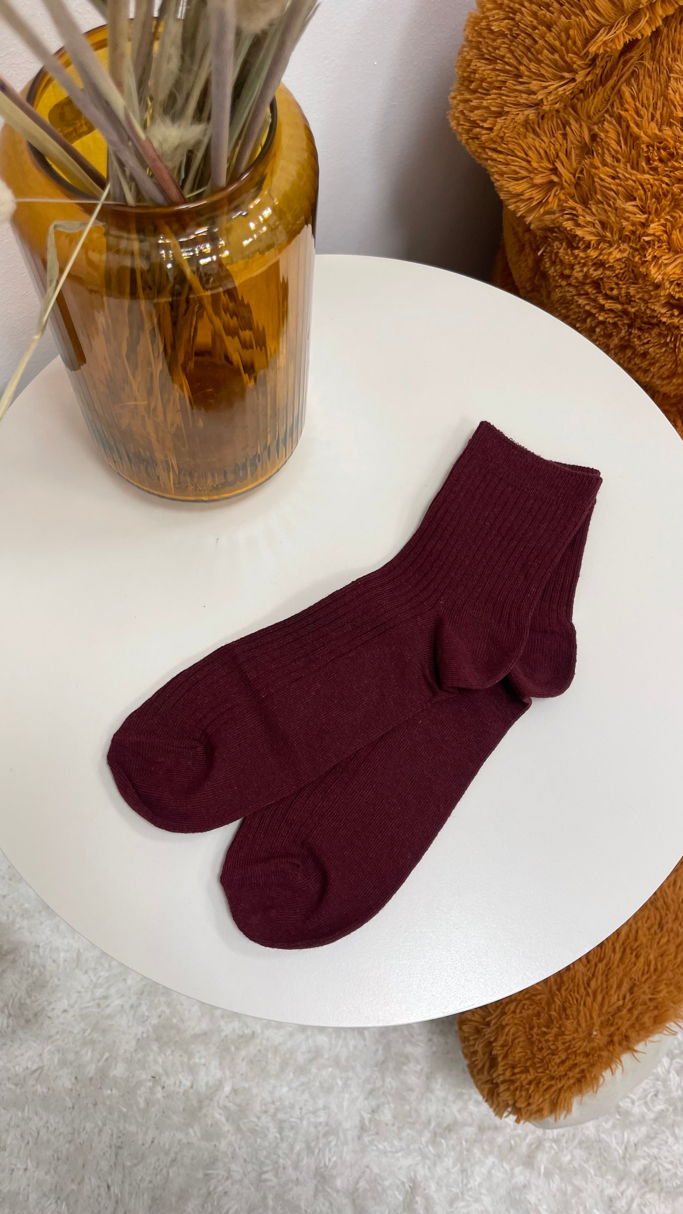 Socks Basic Ribbed