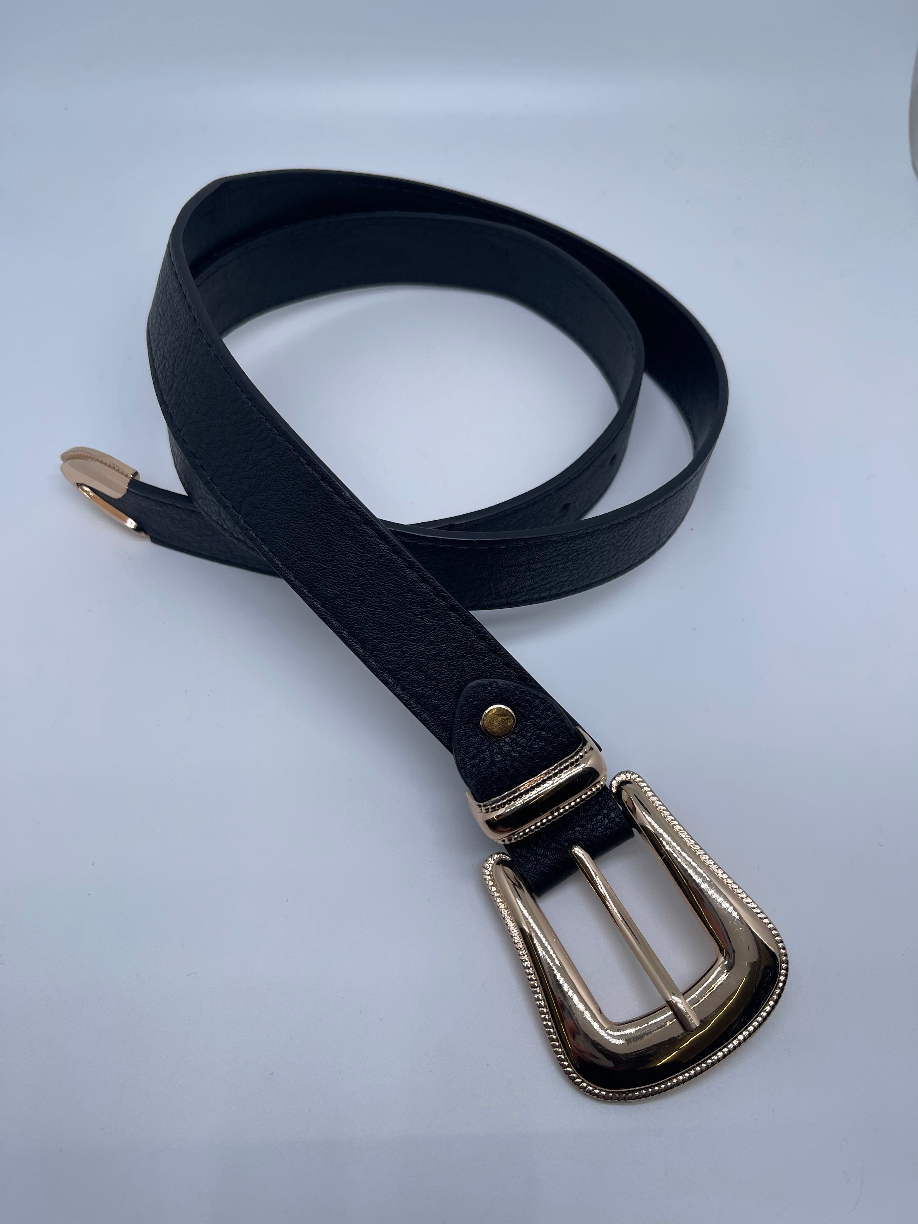 Cinta Texana Fibbia Oro