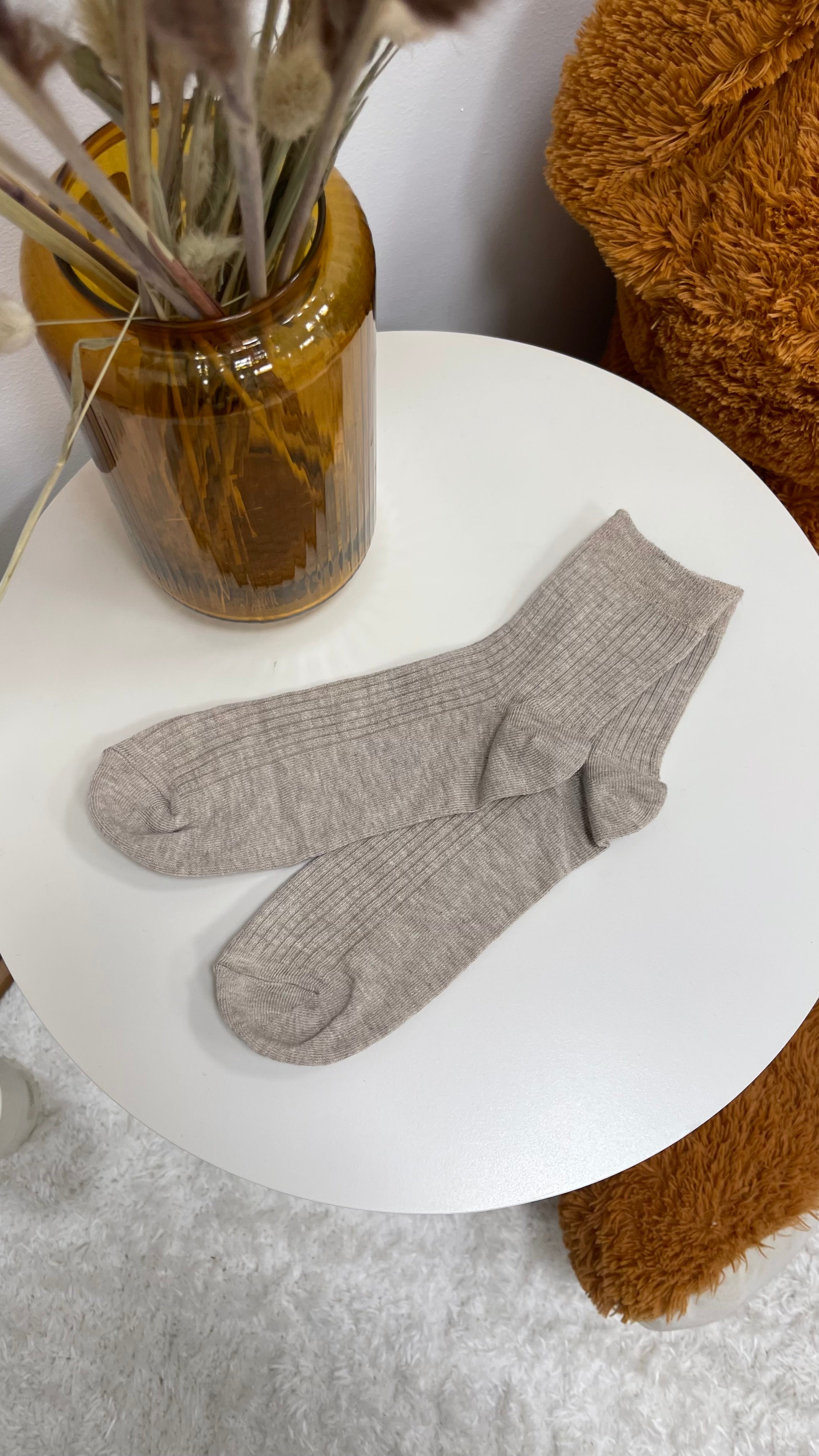 Socks Basic Ribbed