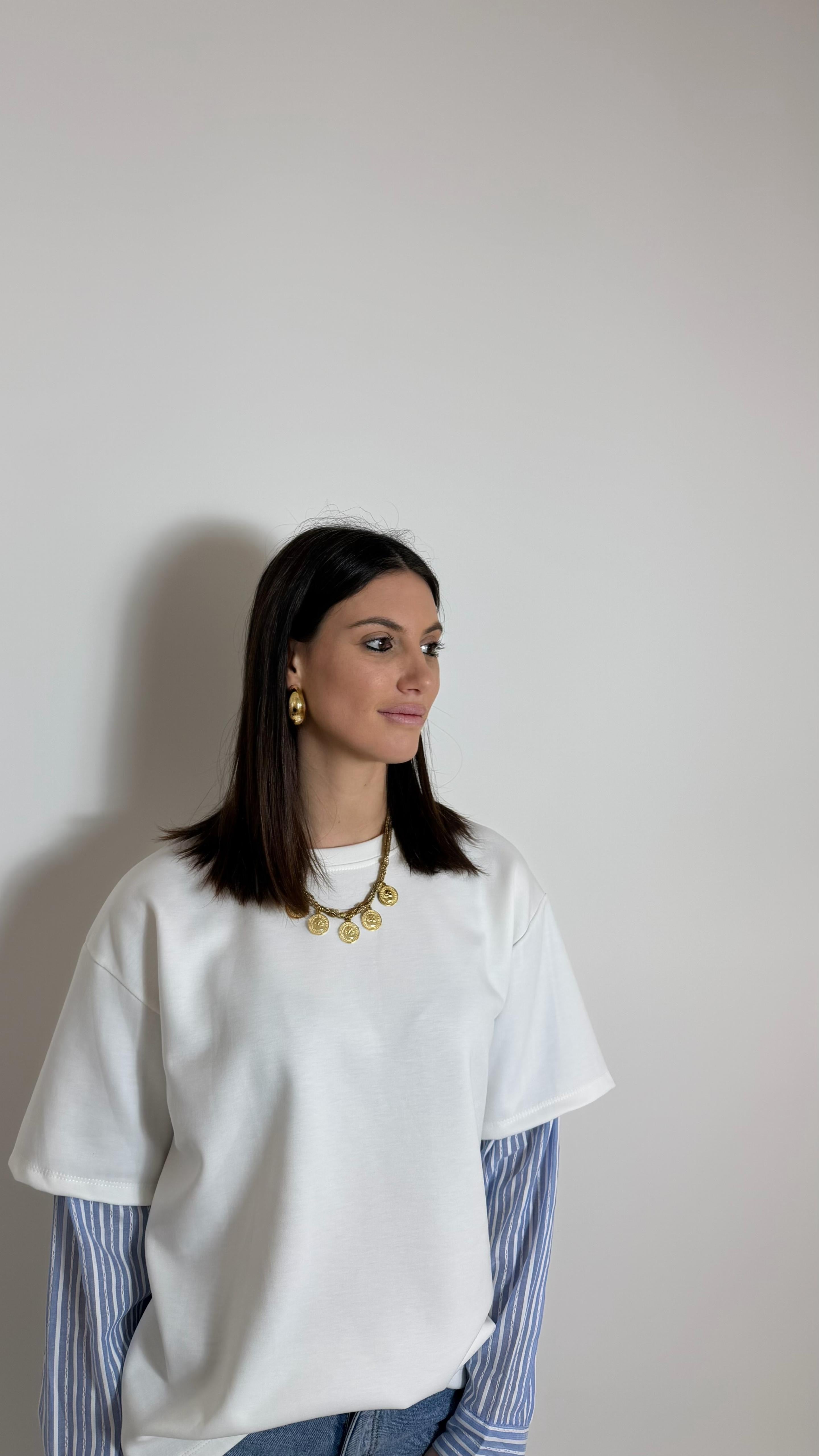 Felpa Office Cool Bianca