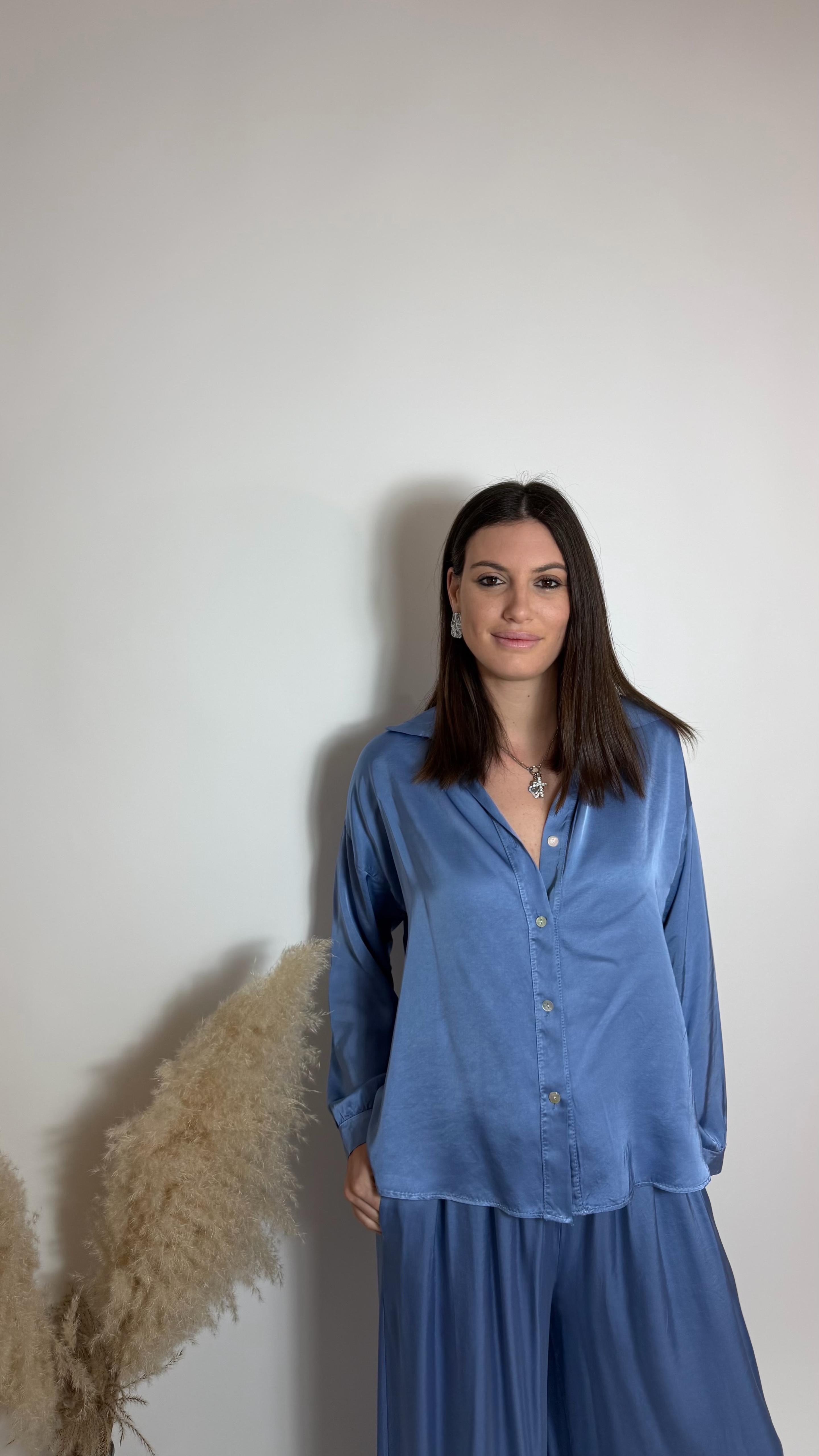 Mix & Match Set - Raso Di Viscosa - Avion