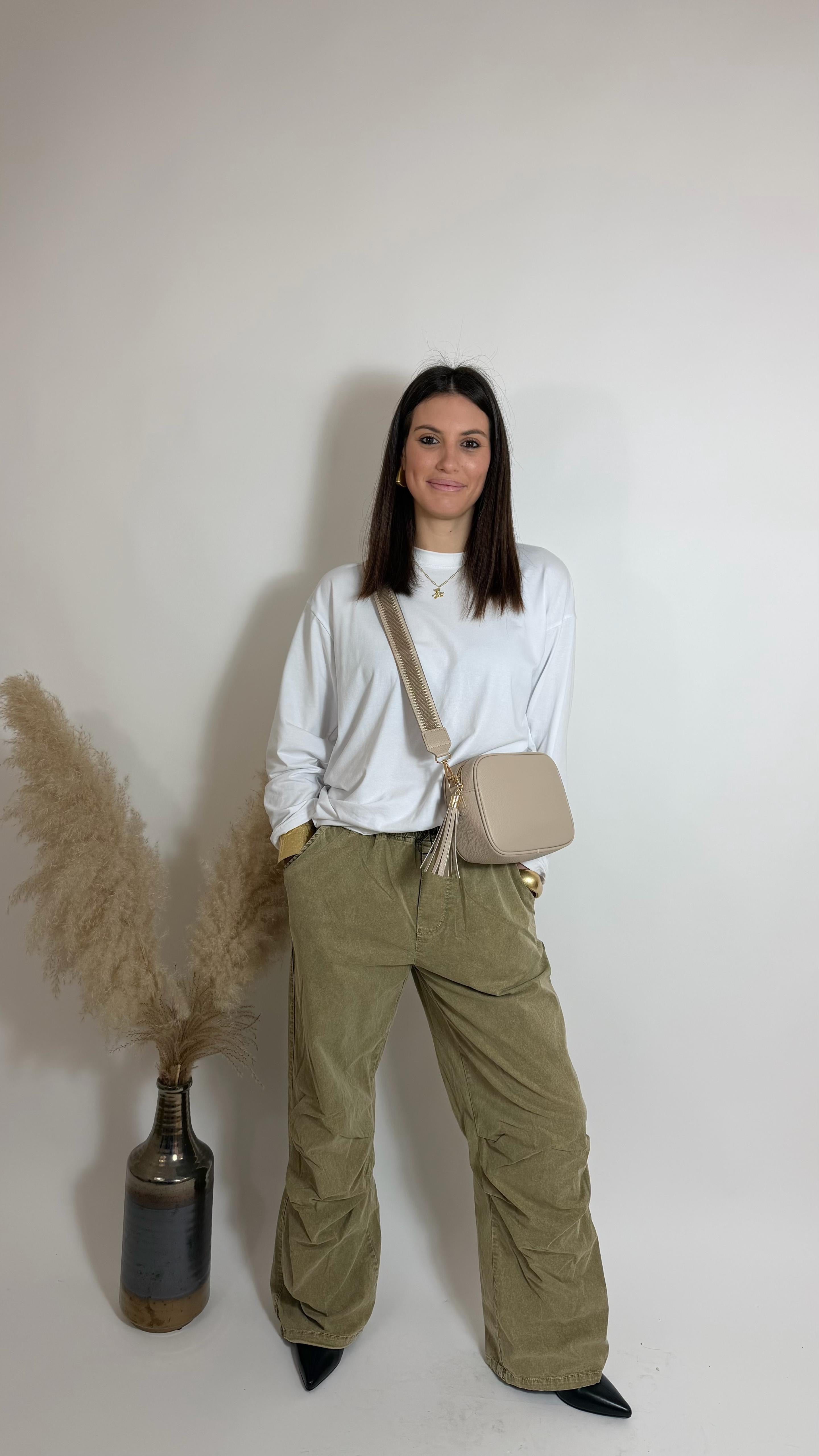 Pantalone Cargo Maltinto Sabbia