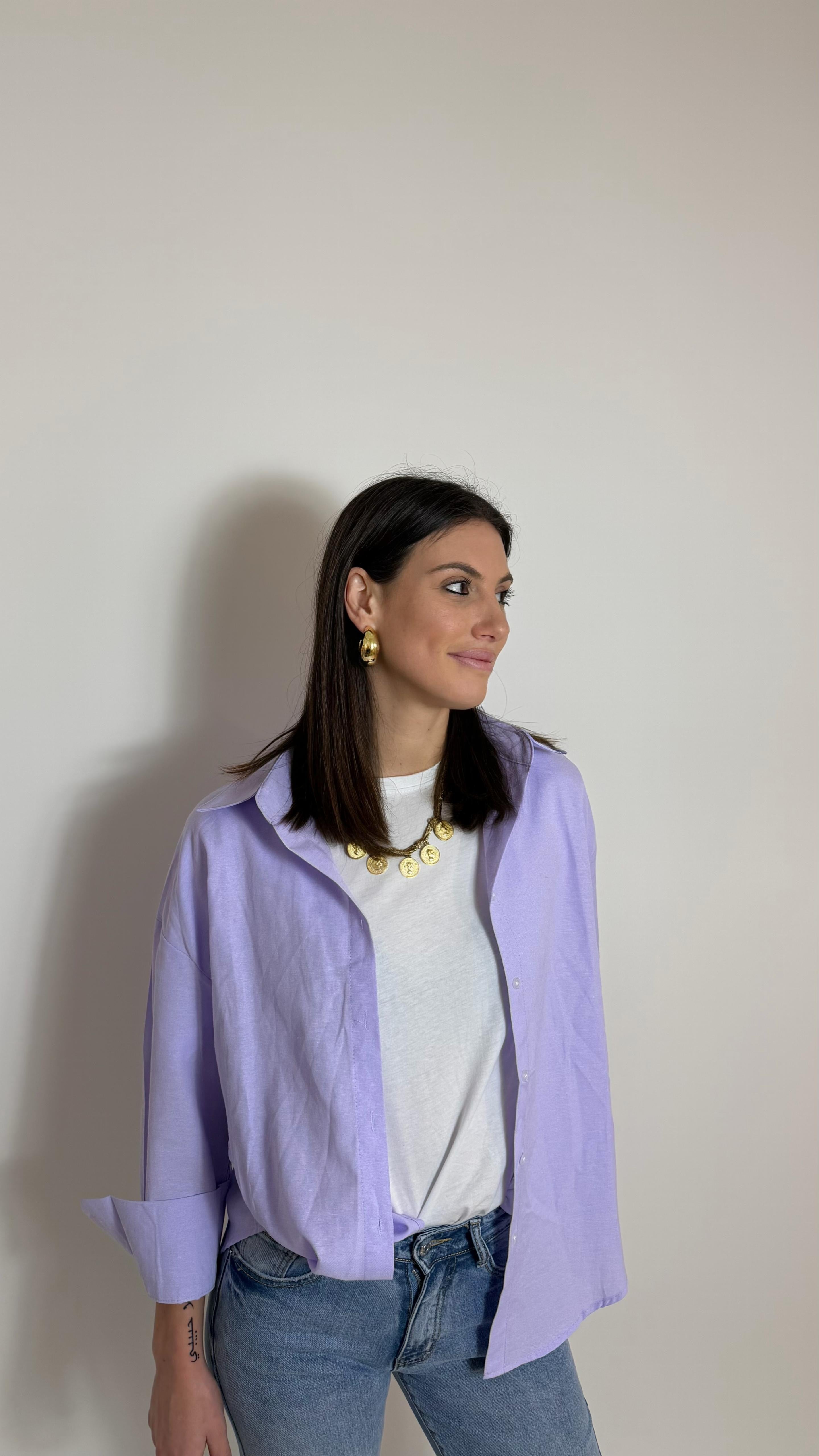 Camicia Raw Cotton Glicine