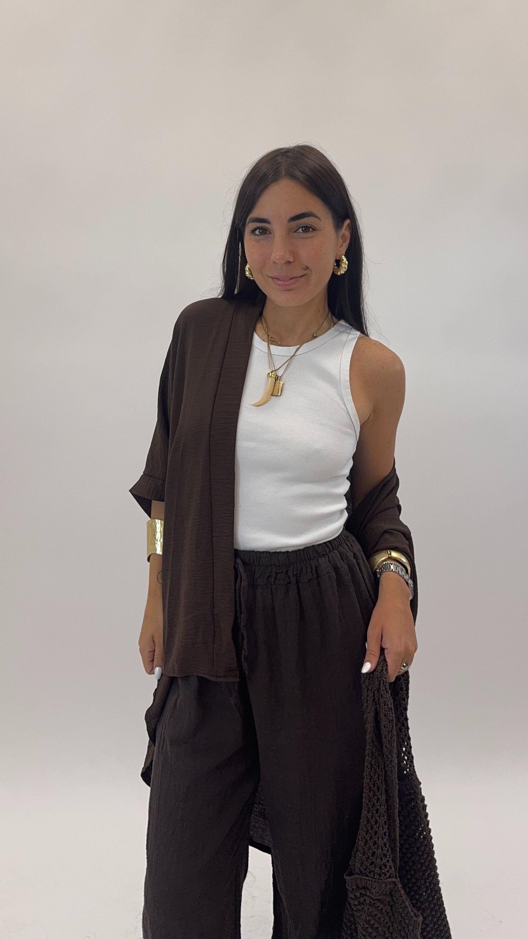 Pantalone Bea Moka