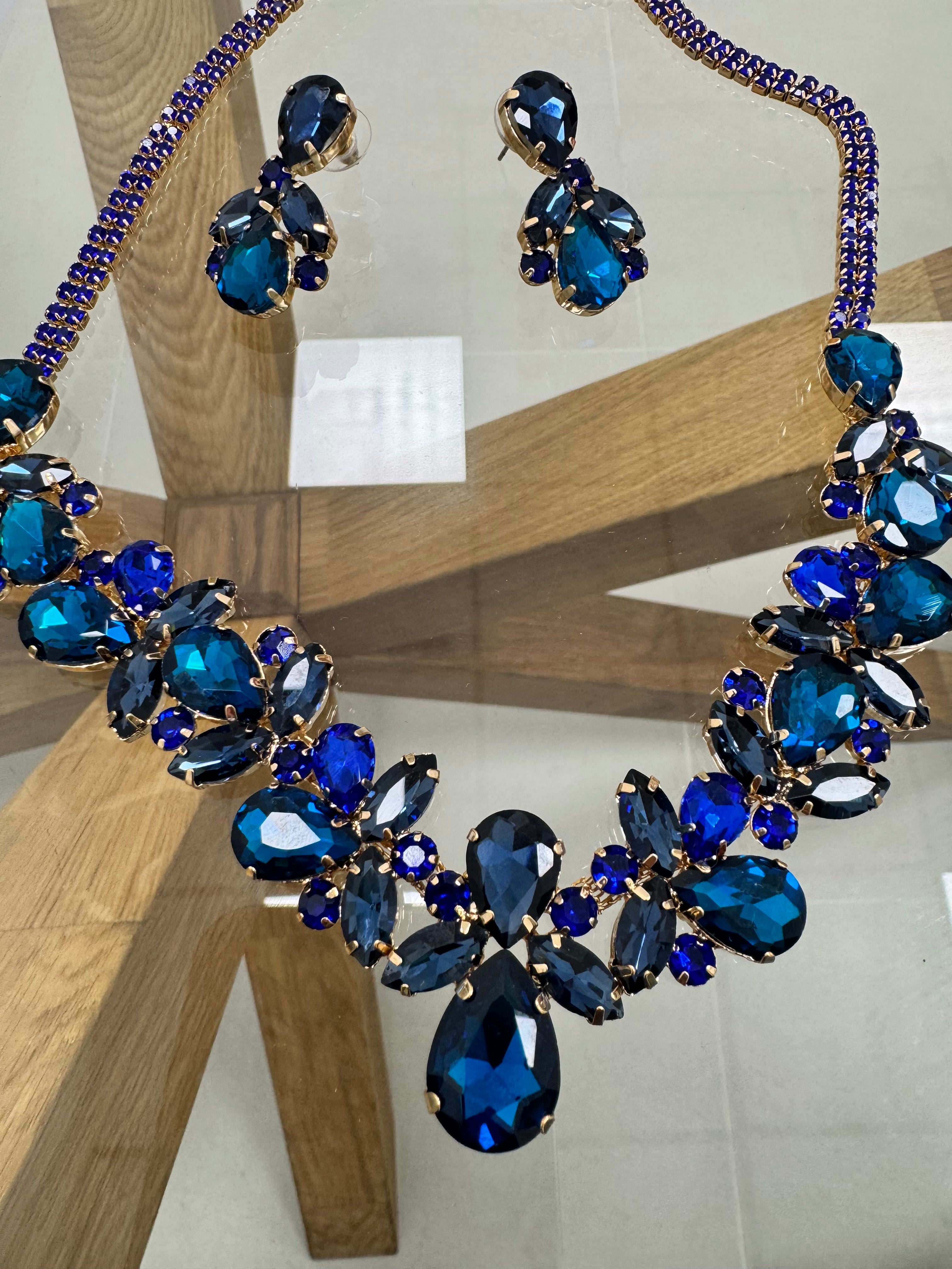 Set Strass Light Blue