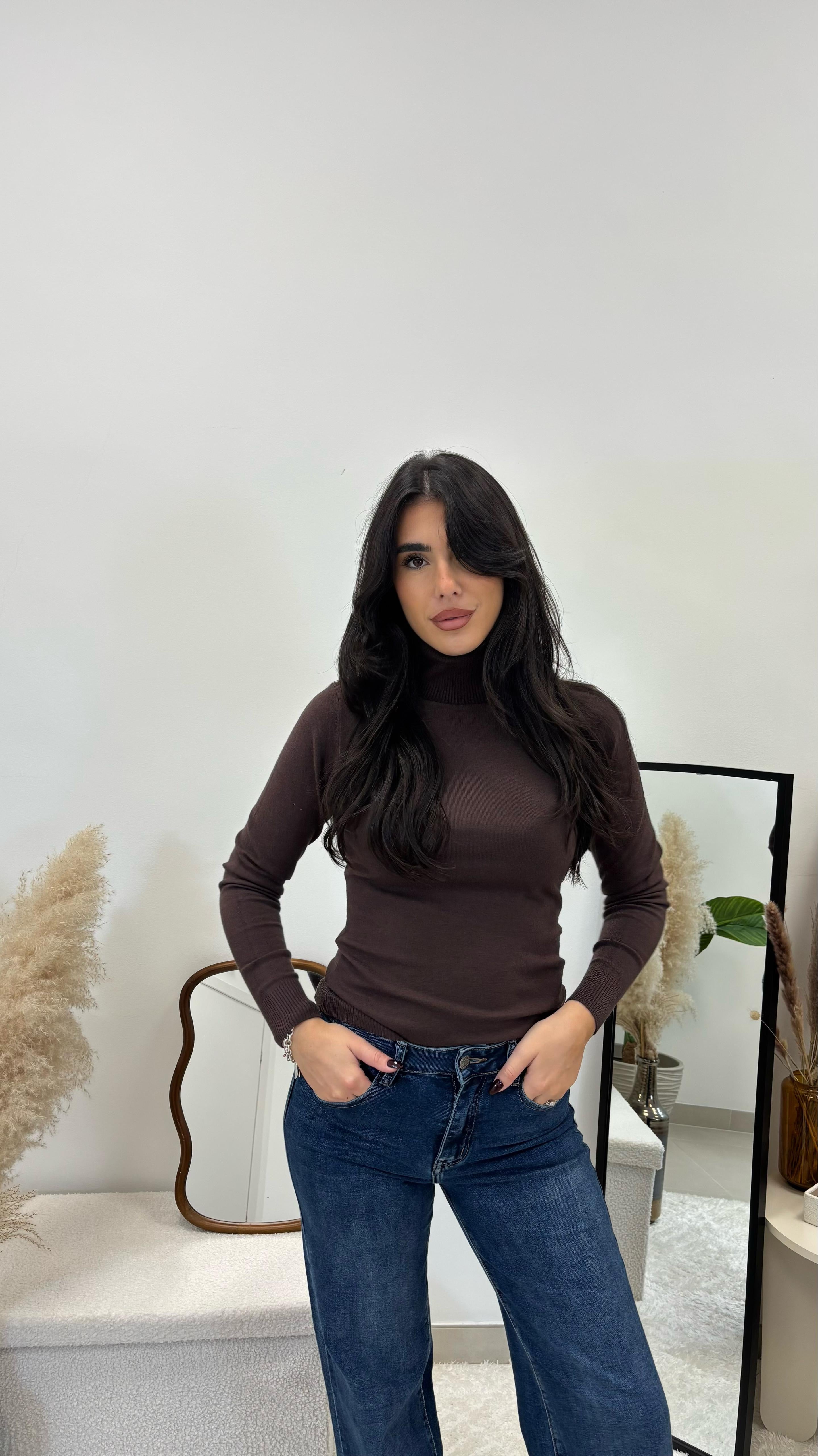 Pull Be You Collo Alto Choco