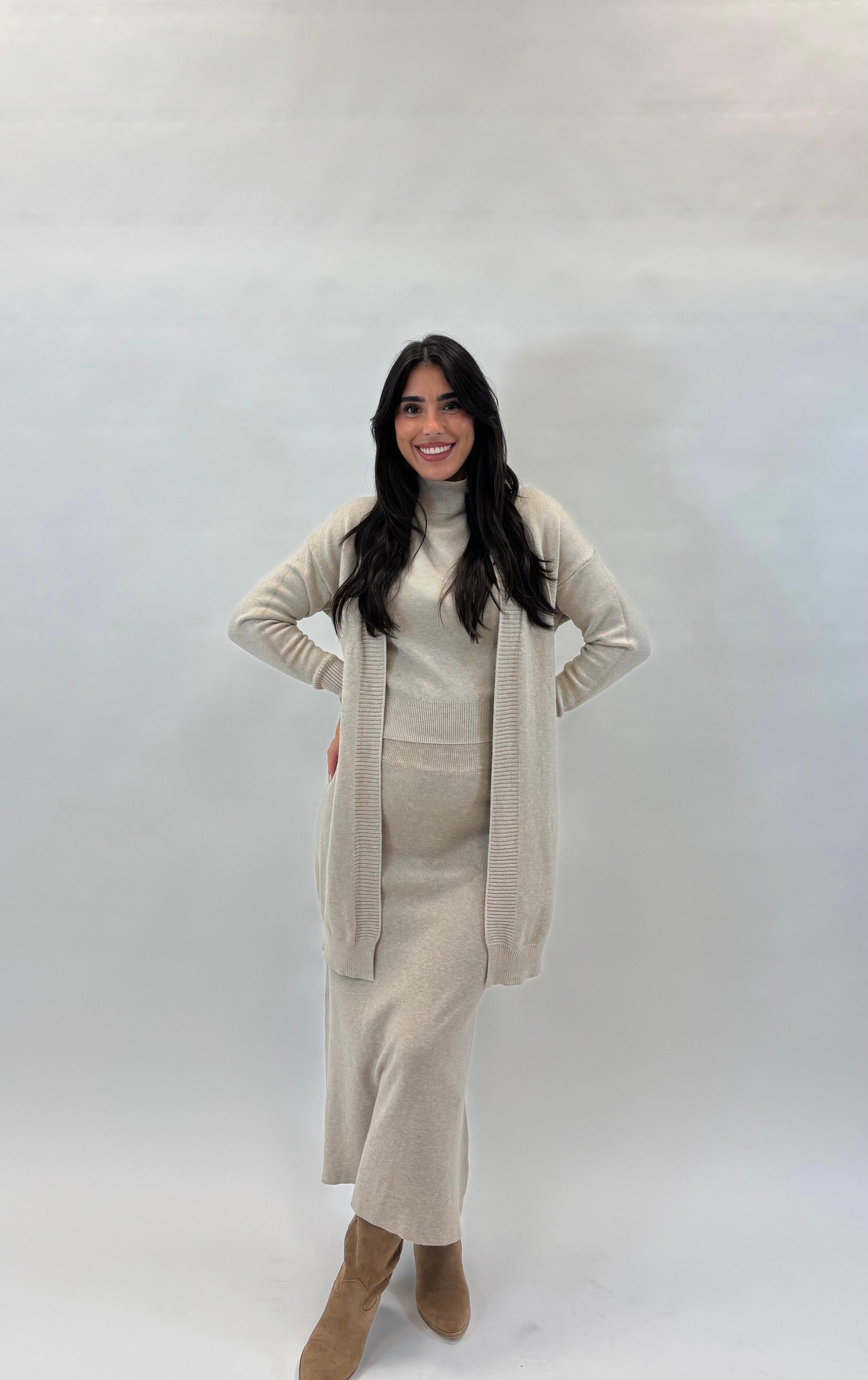 Set Longuette e Dolcevita Tortora