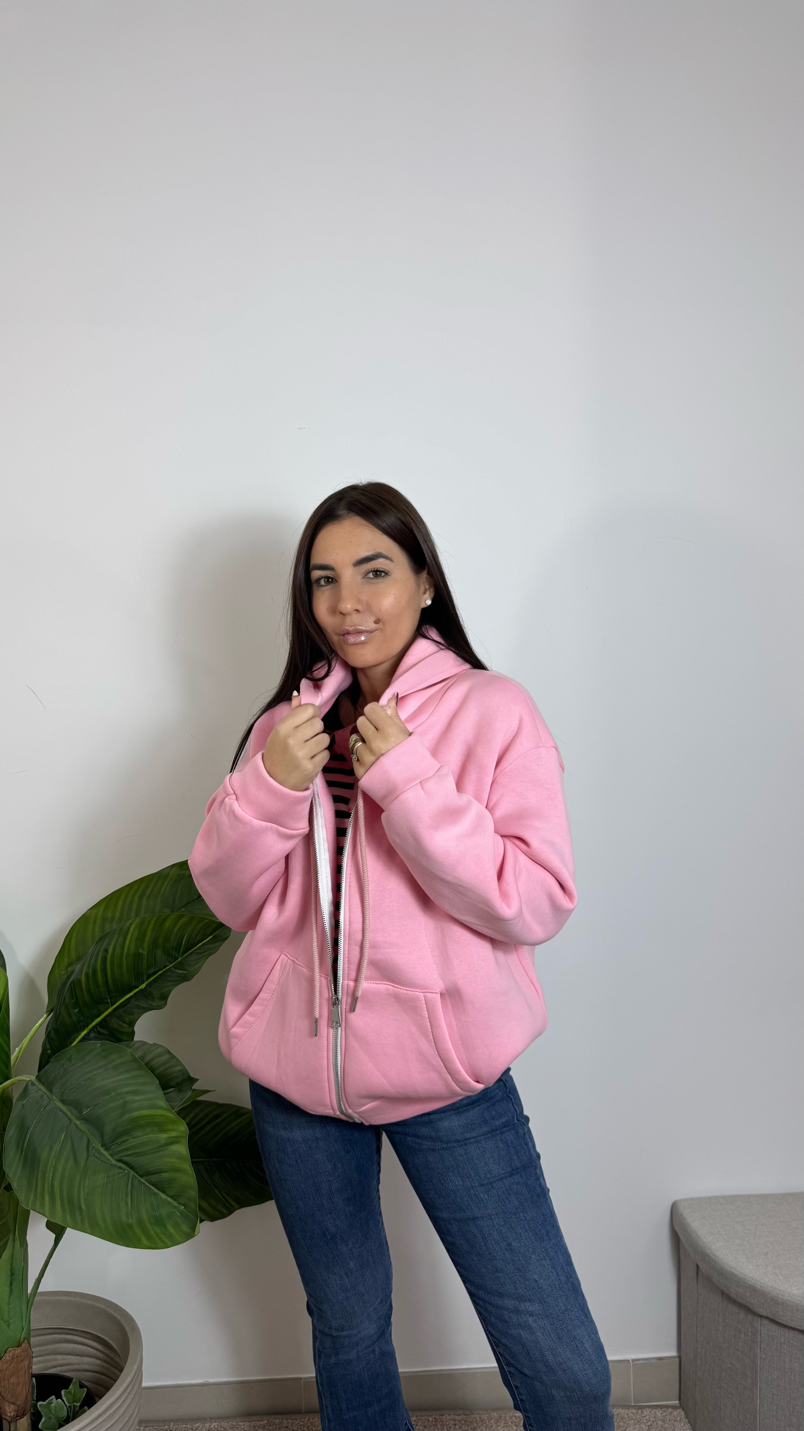 Felpa Puffy Con Zip Babol