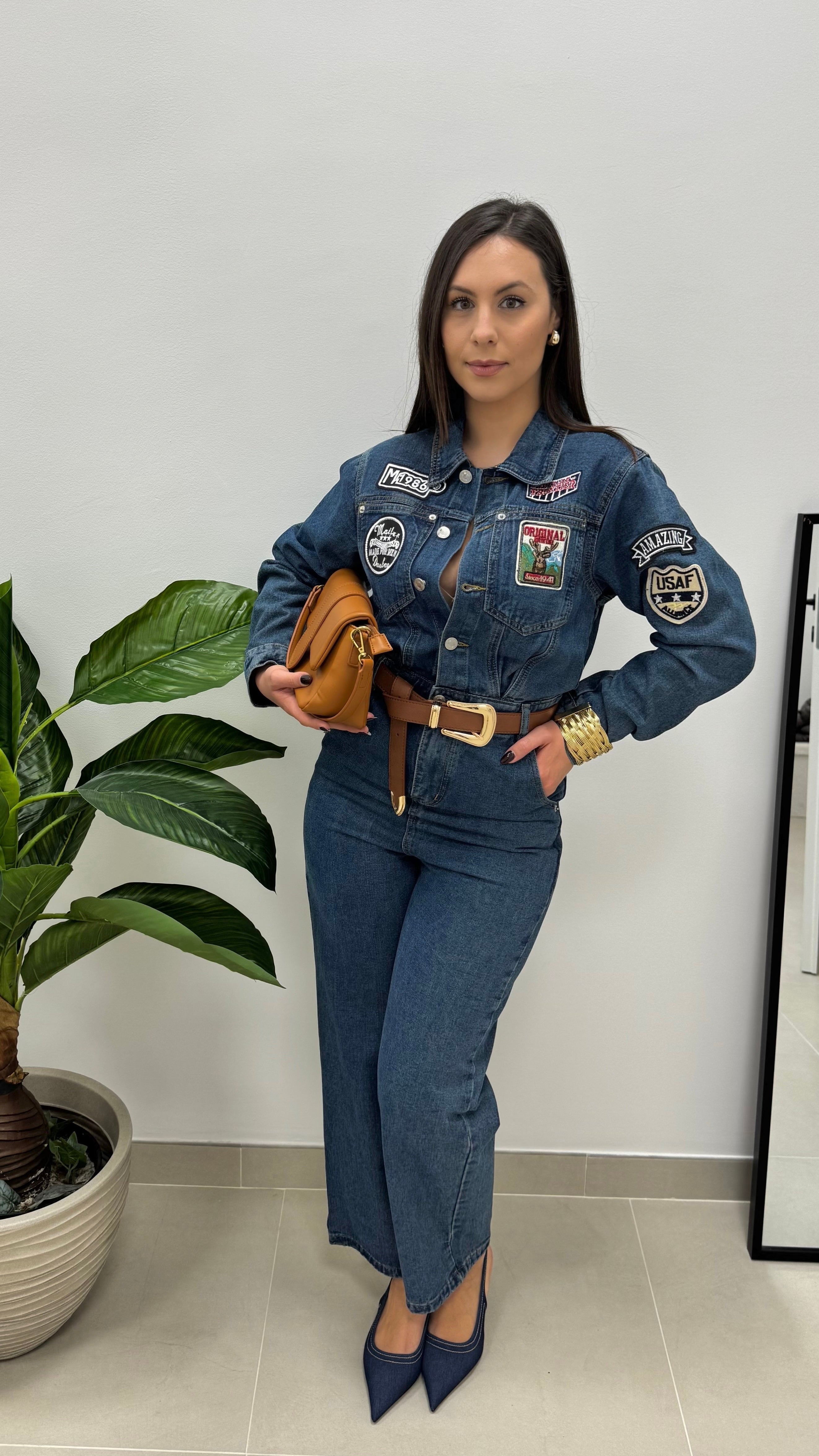 Jump Denim Tela Fissa