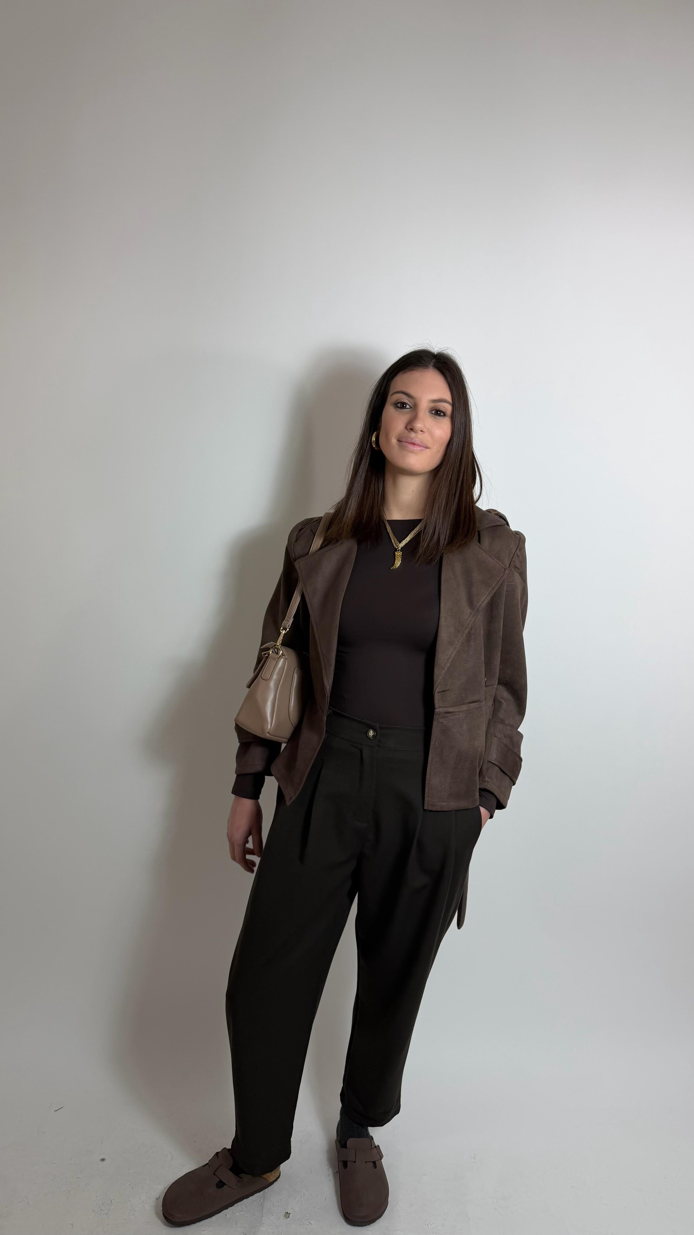 Pantalone Relax Choco