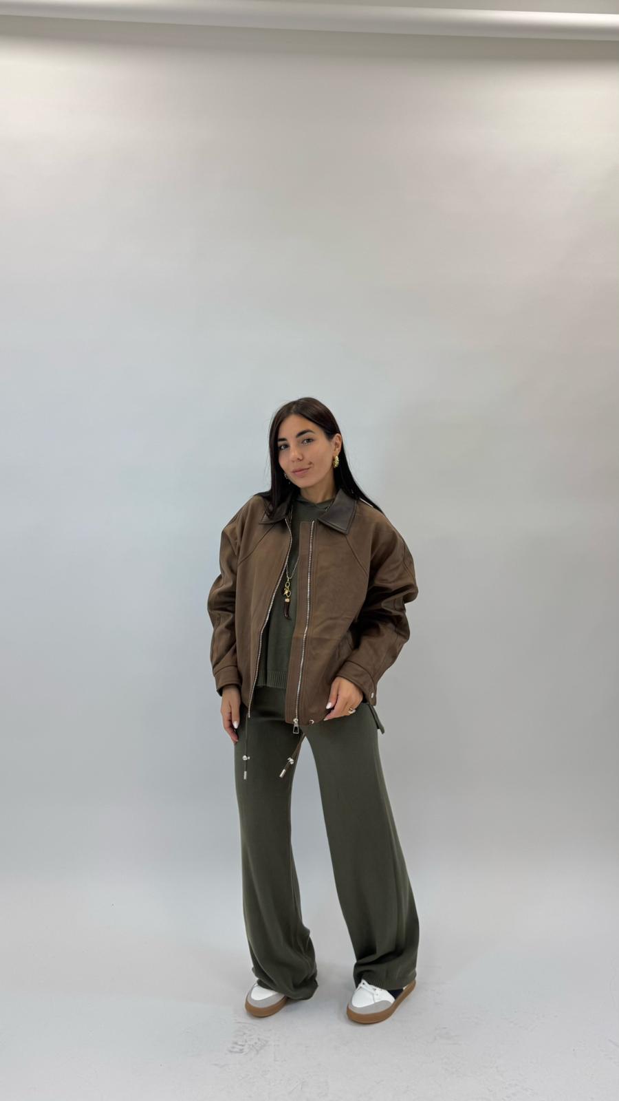 Sporty Set Maglina Morbida Verde Utility