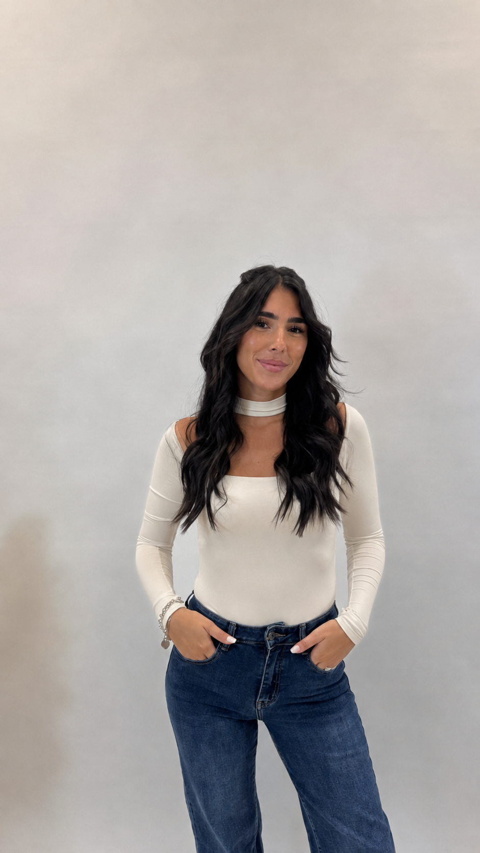 Body Scollo Chocker Burro