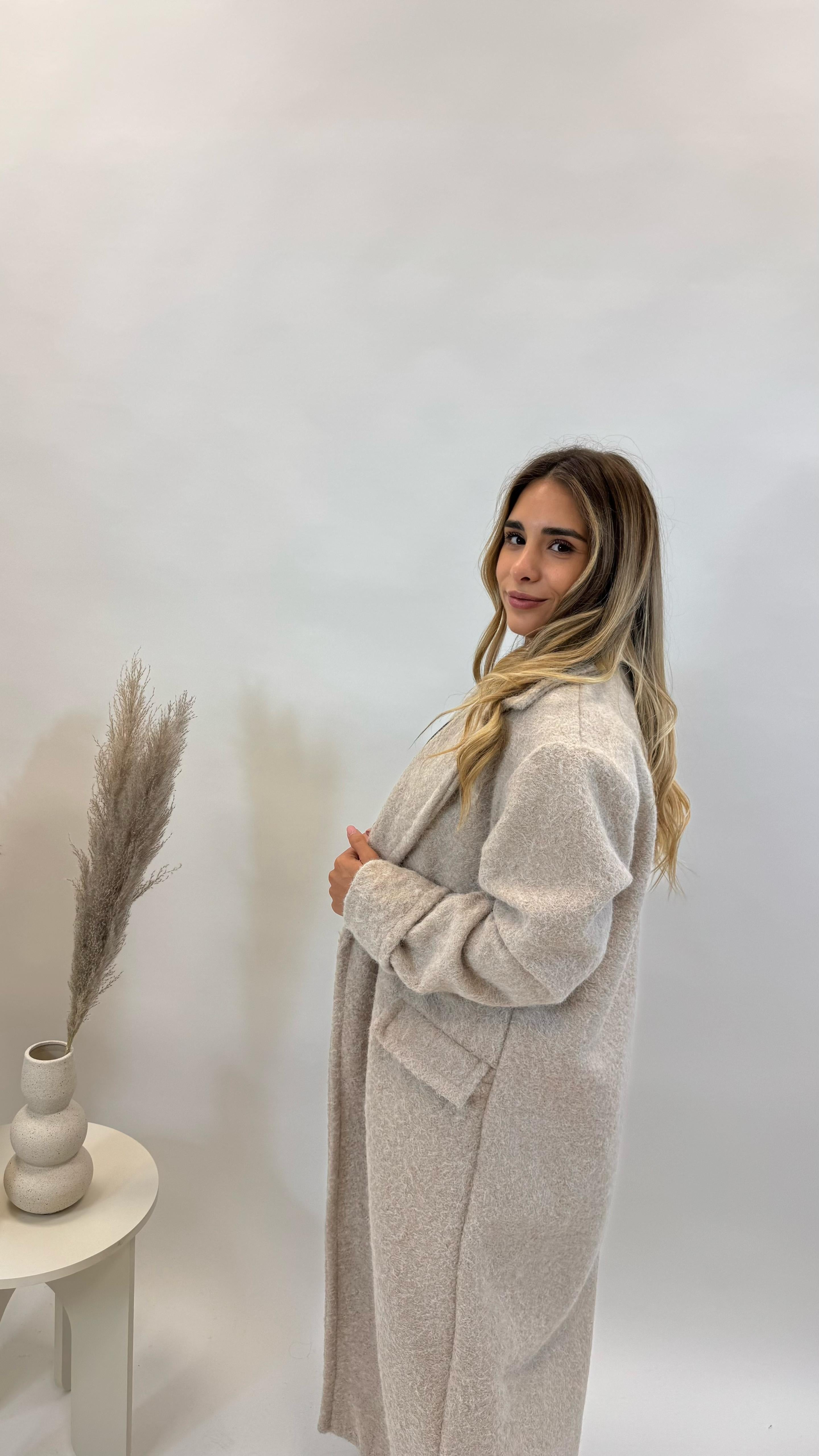 Cappotto Simil Teddy Burro