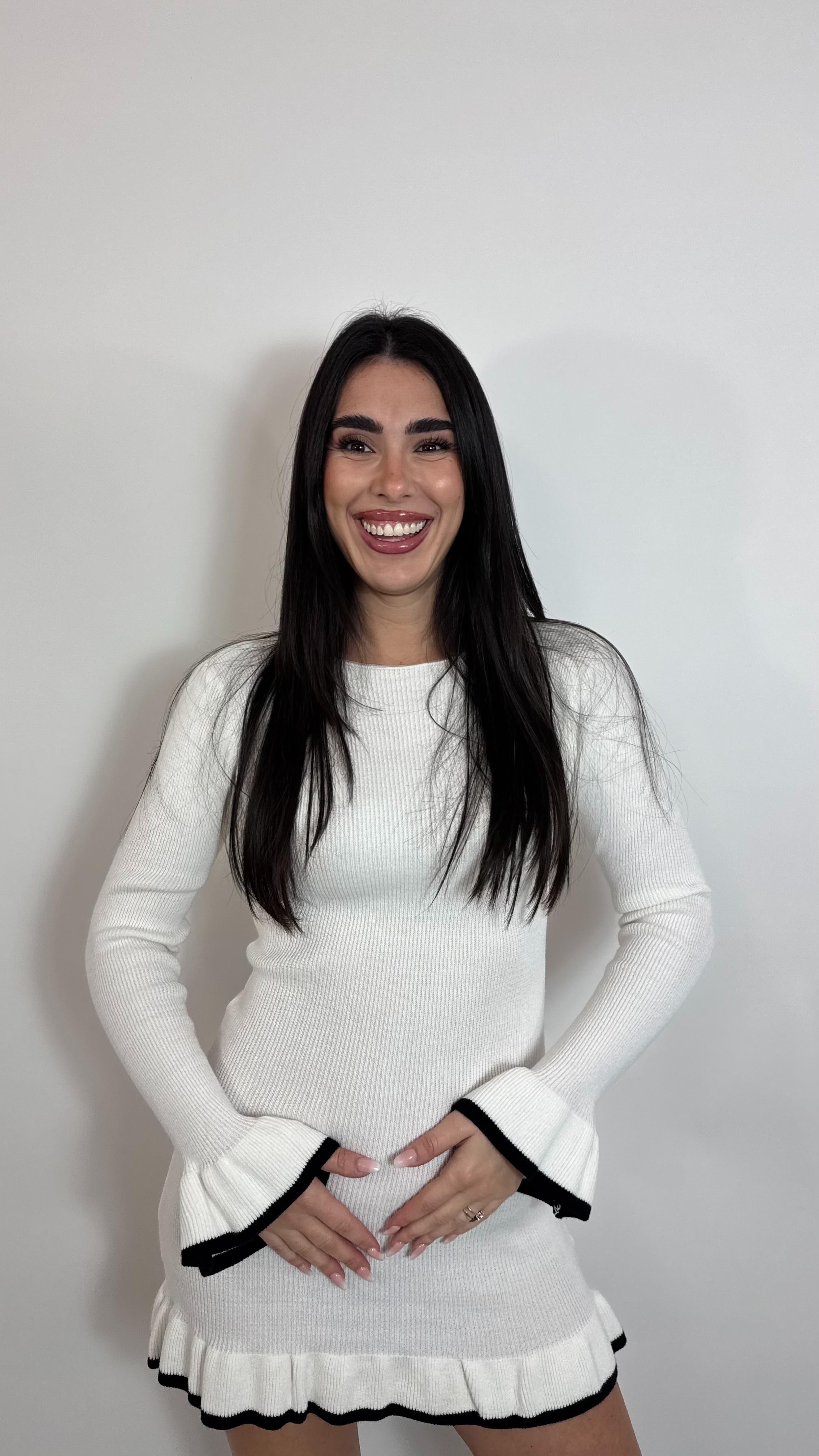 🥂Minidress Soft Chic Burro